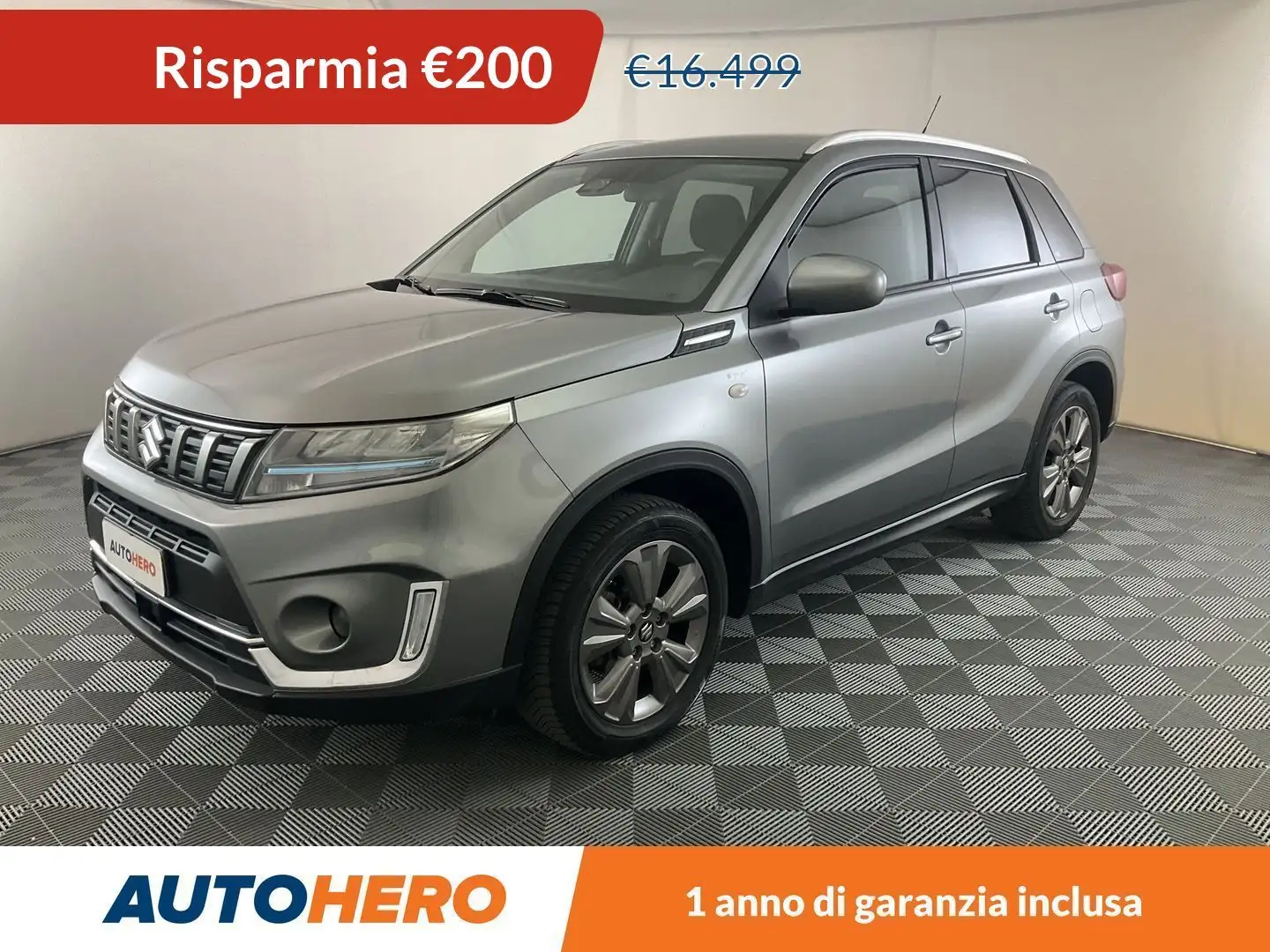 Suzuki Vitara 1.4 BoosterJet Mild-Hybrid Cool MHEV Grigio - 1
