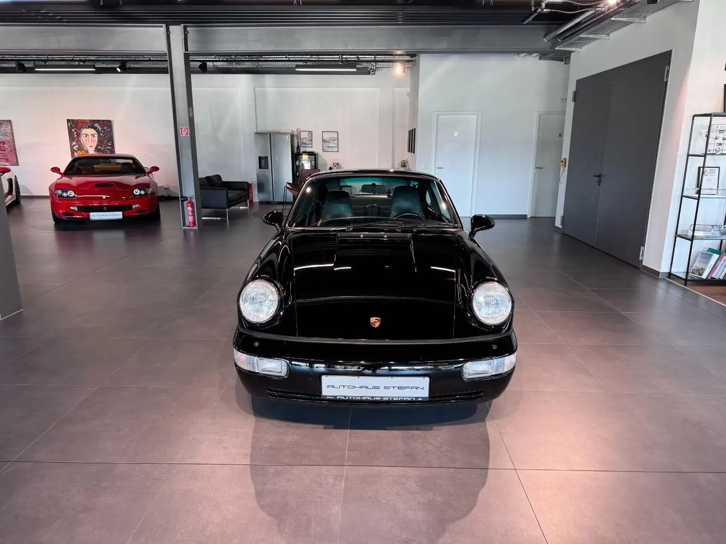 Porsche 964 Carrera 2 Coupe No sunroof C00 Zwart - 2