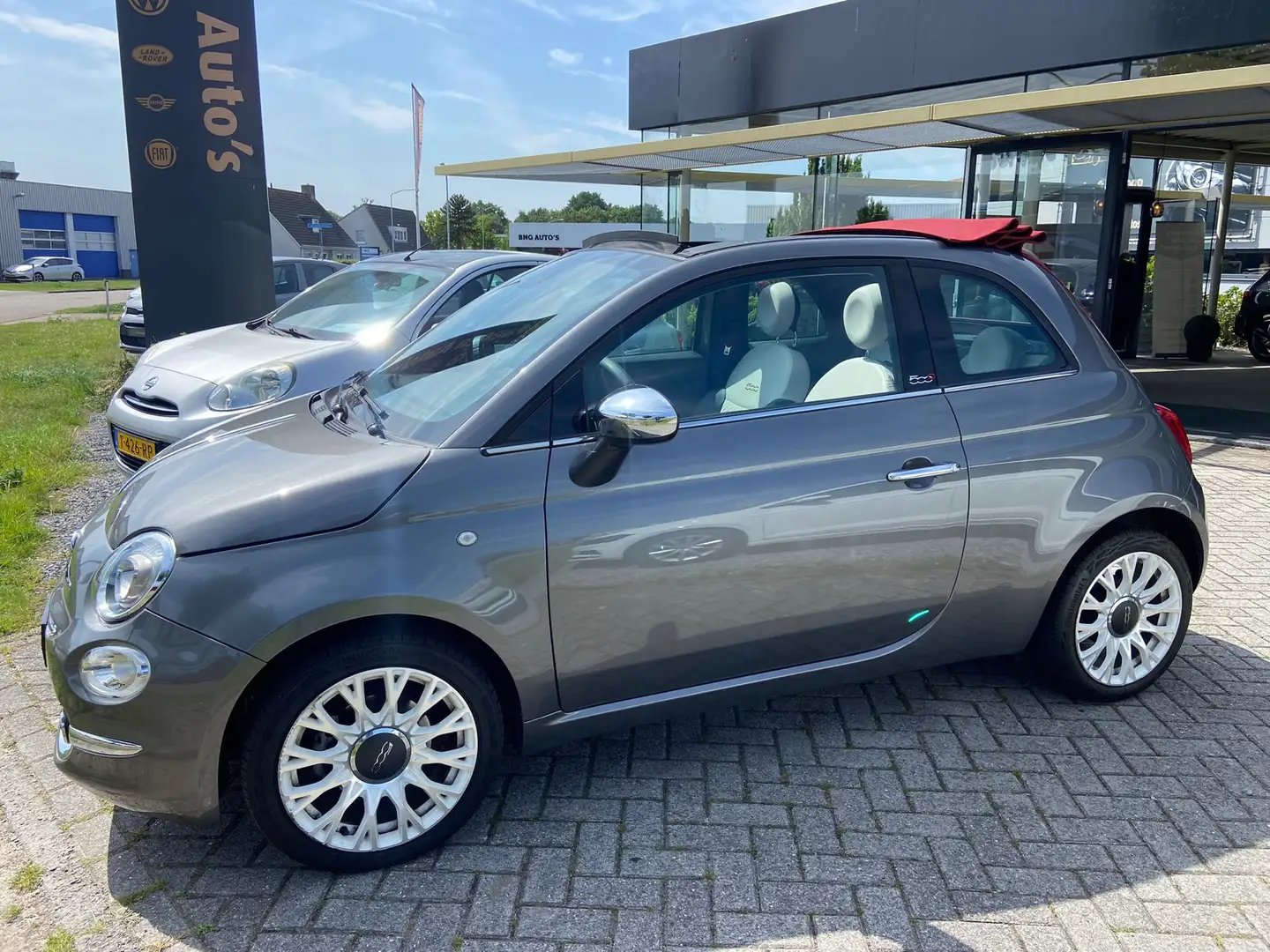 Fiat 500C 1.0 Hybrid|Navi|CC|Cabrio|Sensor Серый - 2