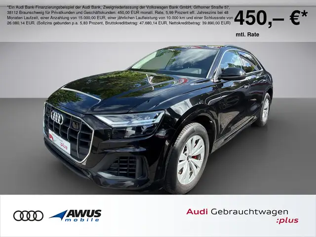 Audi Q8 55 TFSI e , Luftfederung, Memory Sitz, Rückfahrkamera