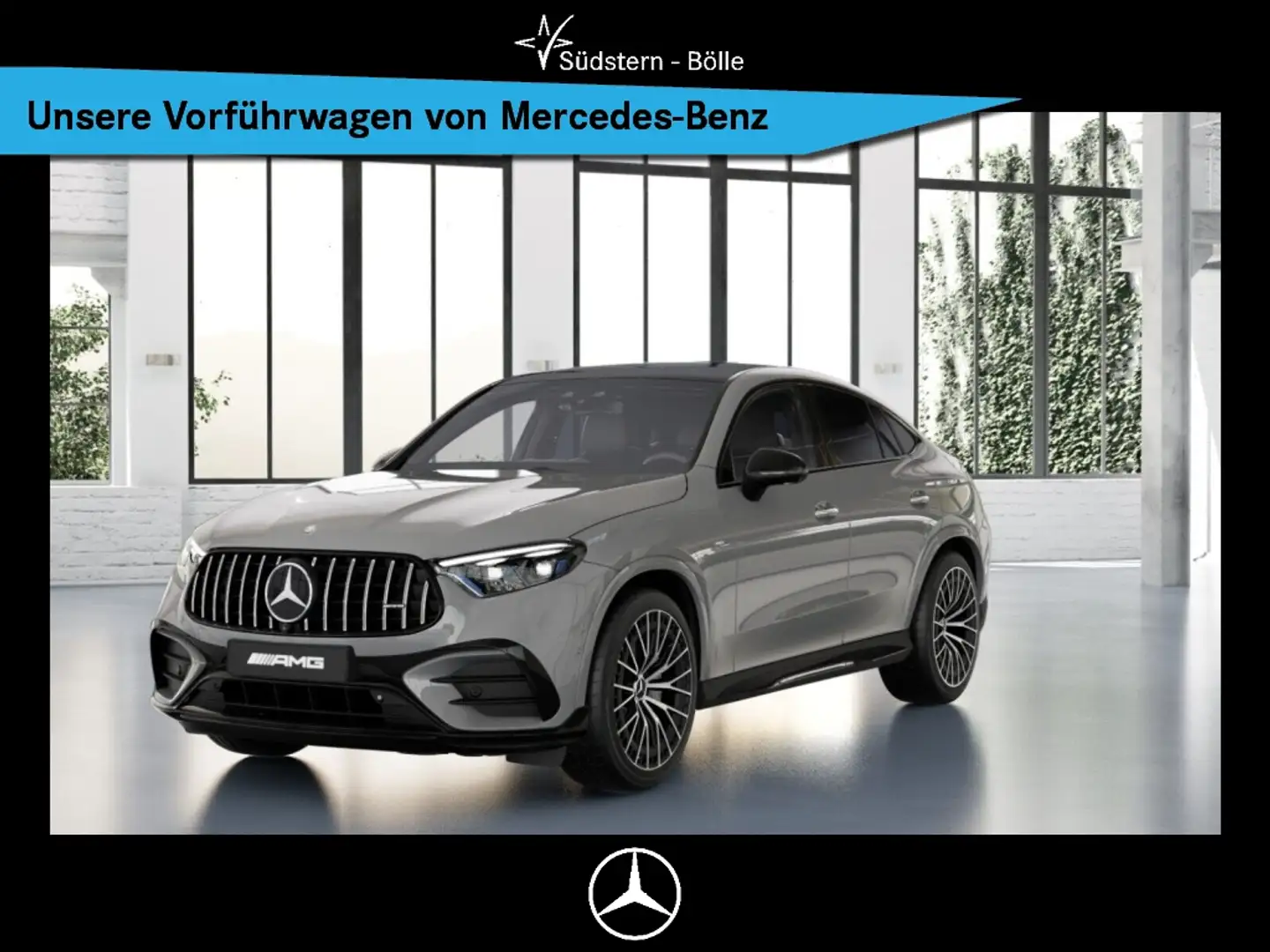Mercedes-Benz GLC 43 AMG 4M Coupe AMG+AMBIENTE+DISTRO+MEMORY Gris - 1
