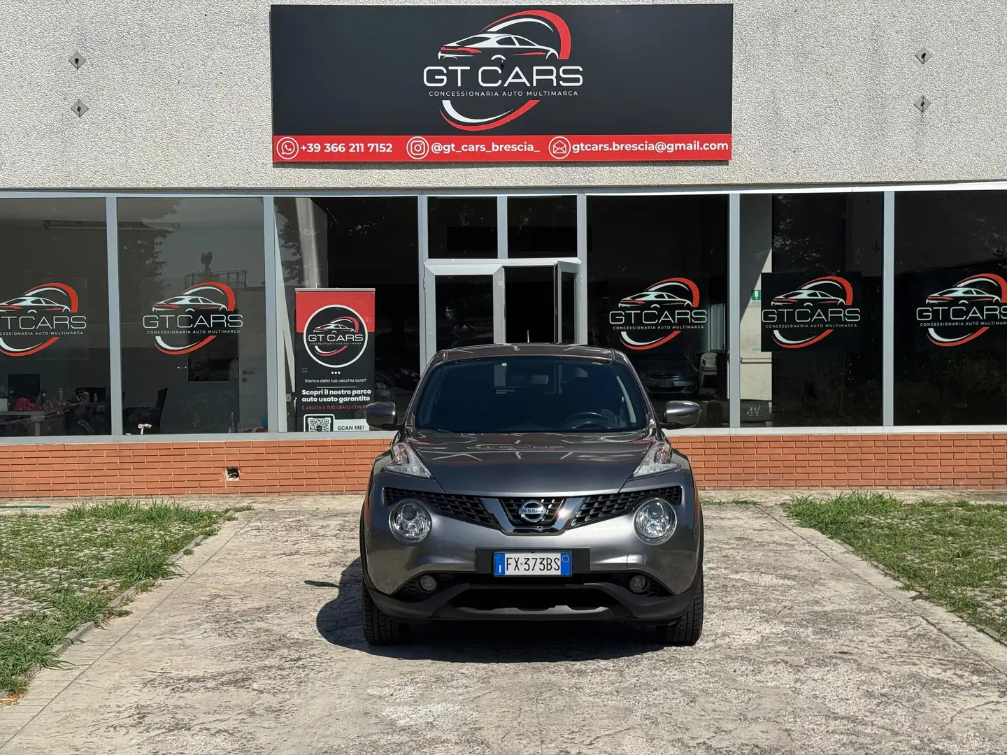Nissan Juke Juke I 2015 1.6 Acenta Gpl 115cv my18 Grigio - 2