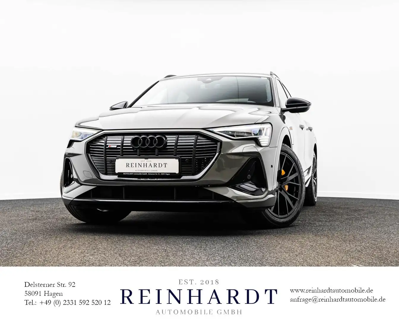Audi e-tron SPORTBACK 55 2x S LINE BLACK-EDITION/PANO Grau - 1