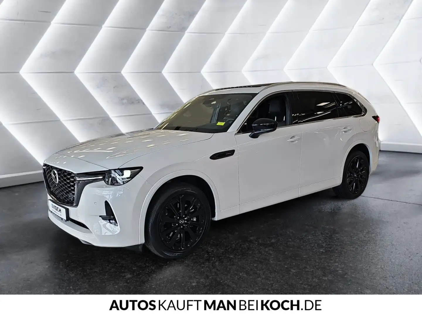 Mazda CX-80 2.5L e-SKY PHEV327ps 8AT AWD Homura Plus top Weiß - 2