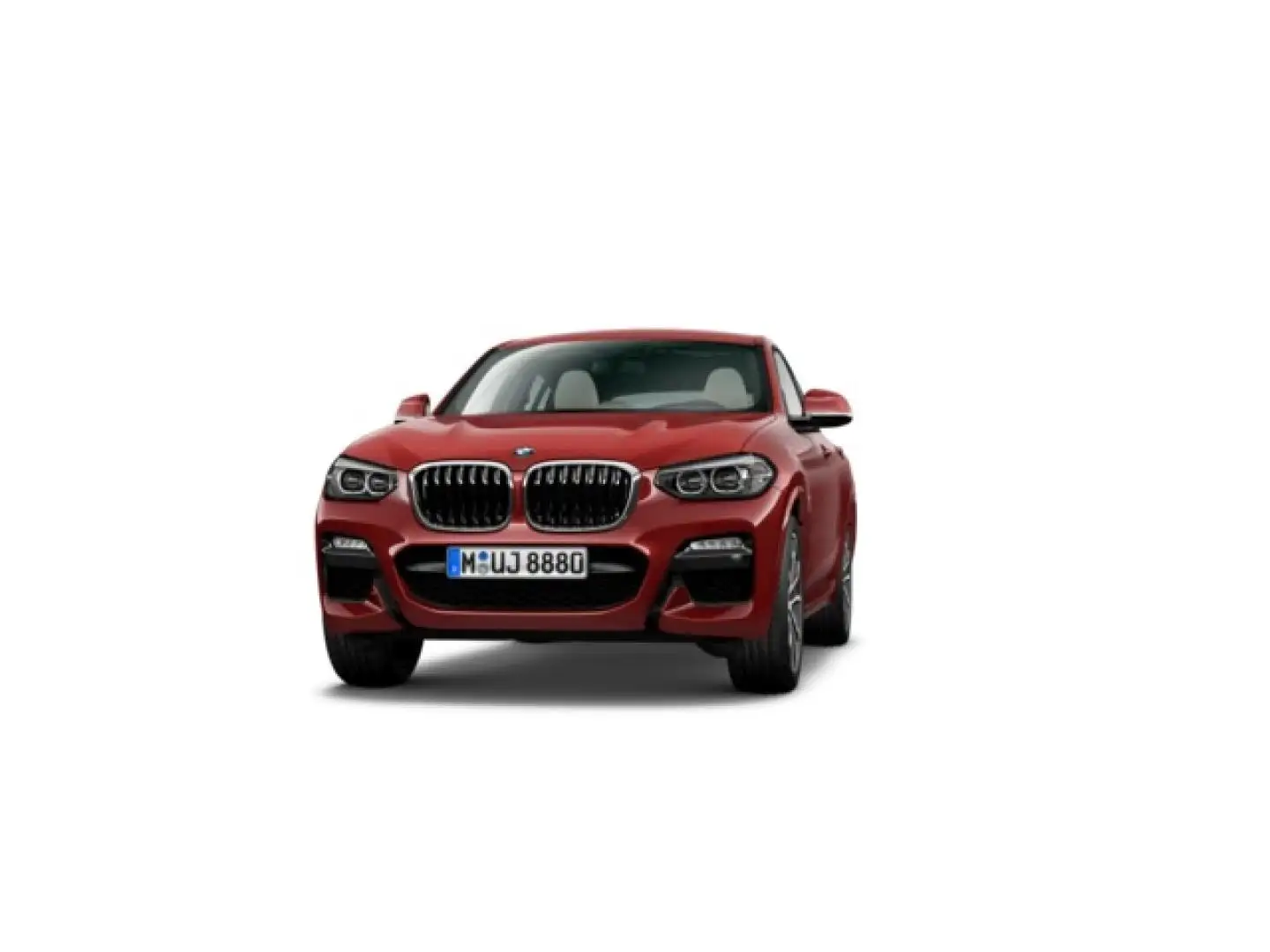 BMW X4 xDrive 20dA Piros - 1