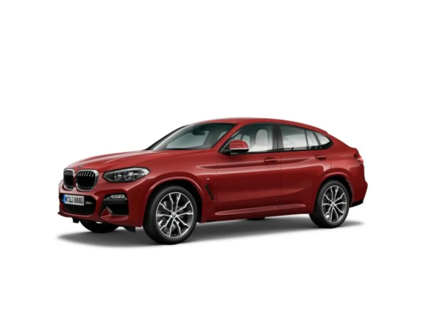 BMW X4 xDrive 20dA Piros - 2
