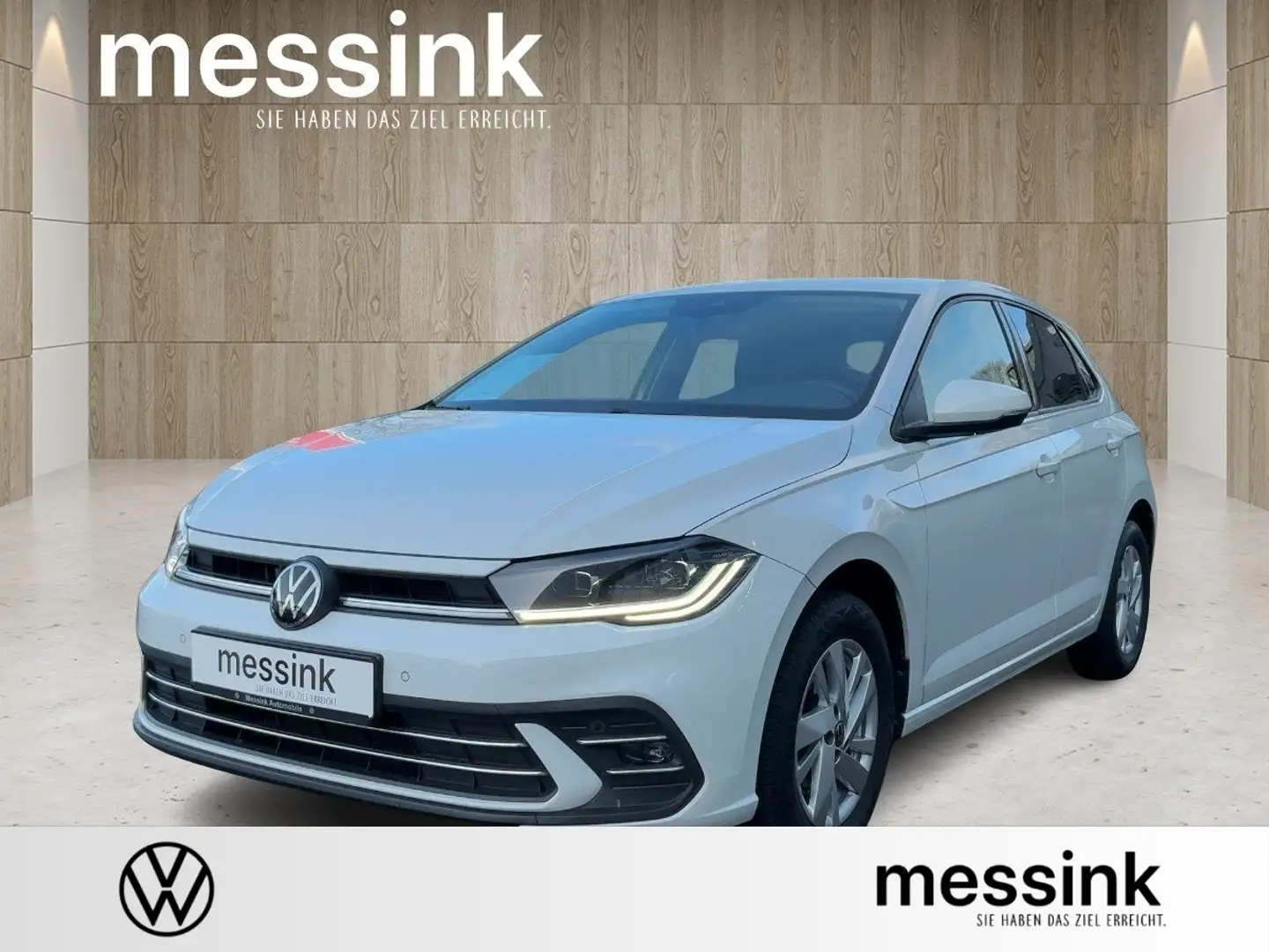 Volkswagen Polo Style 1.0 TSI Matrix*NaviPro*RFK* Blanc - 1