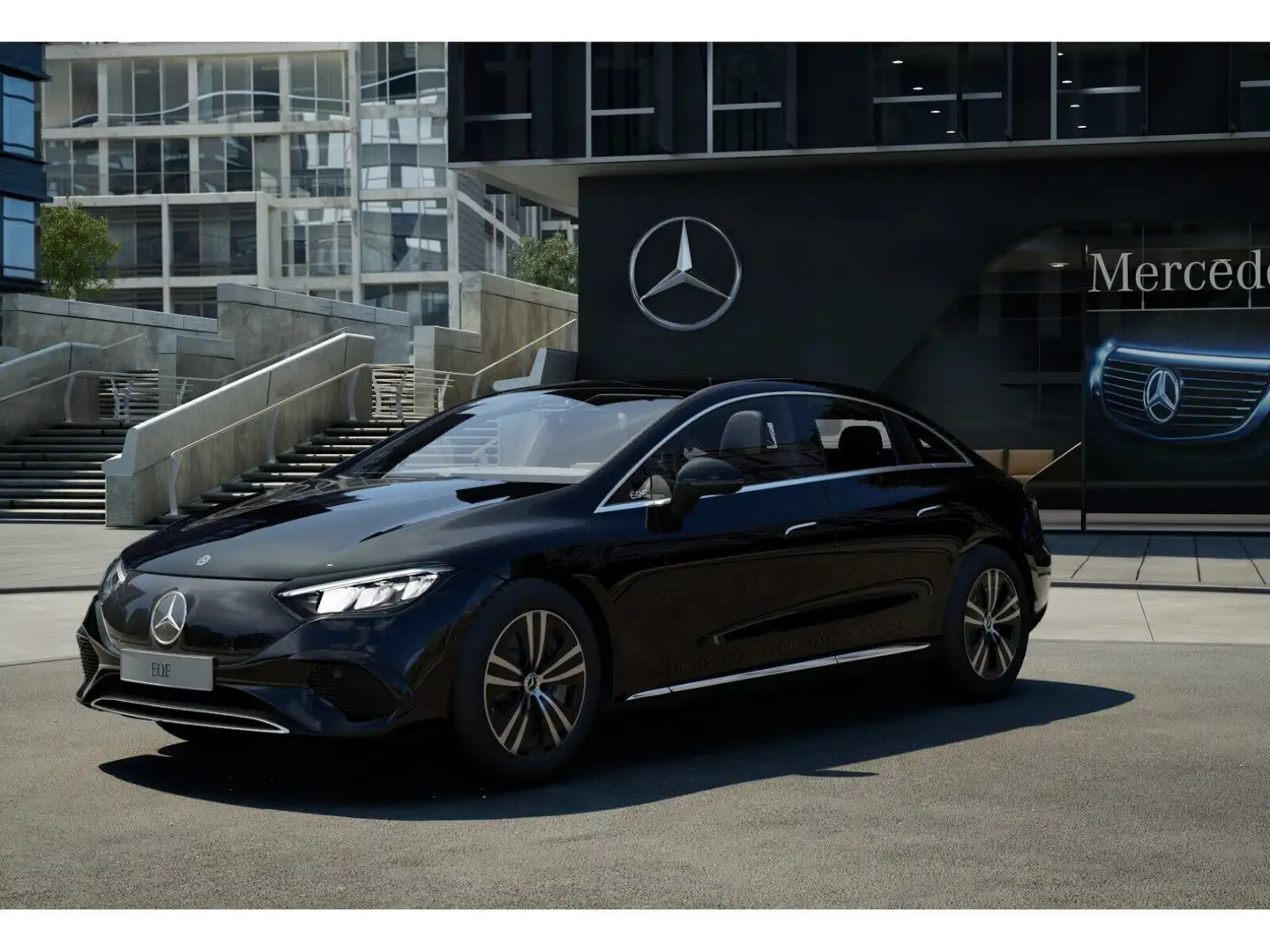 Mercedes-Benz EQE 300 PTS Distr Navi Wide LED SHZ EASY-PACK Schwarz - 1