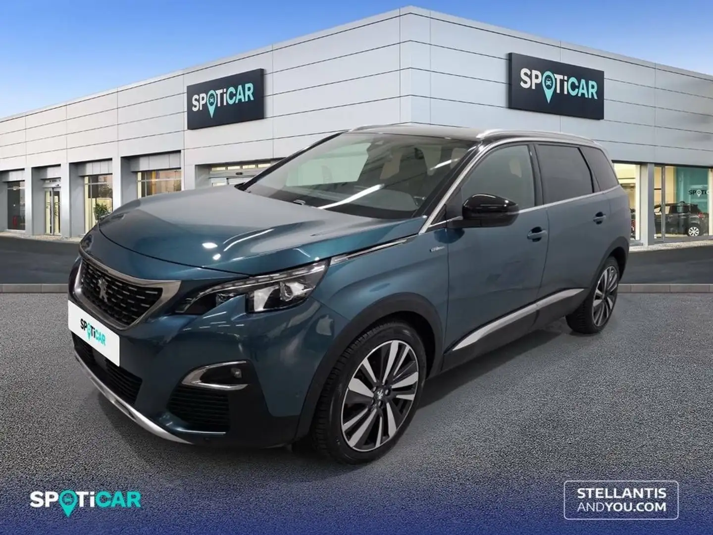 Peugeot 5008 1.2 PureTech 96KW S&S EAT8 GT Bleu - 1