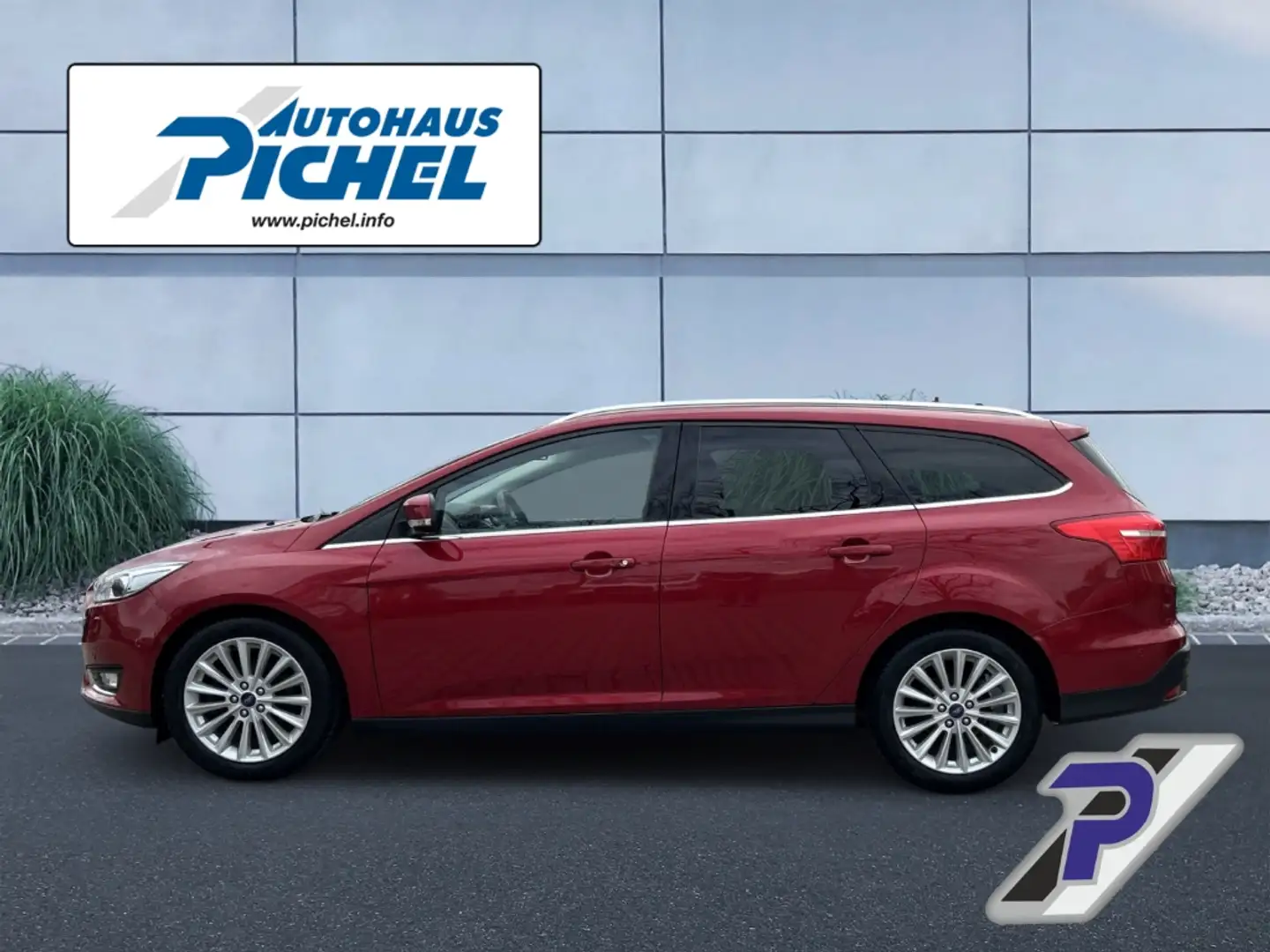 Ford Focus Turnier Titanium WINTERPAKET NAVI PARKASSISTENT Rot - 2