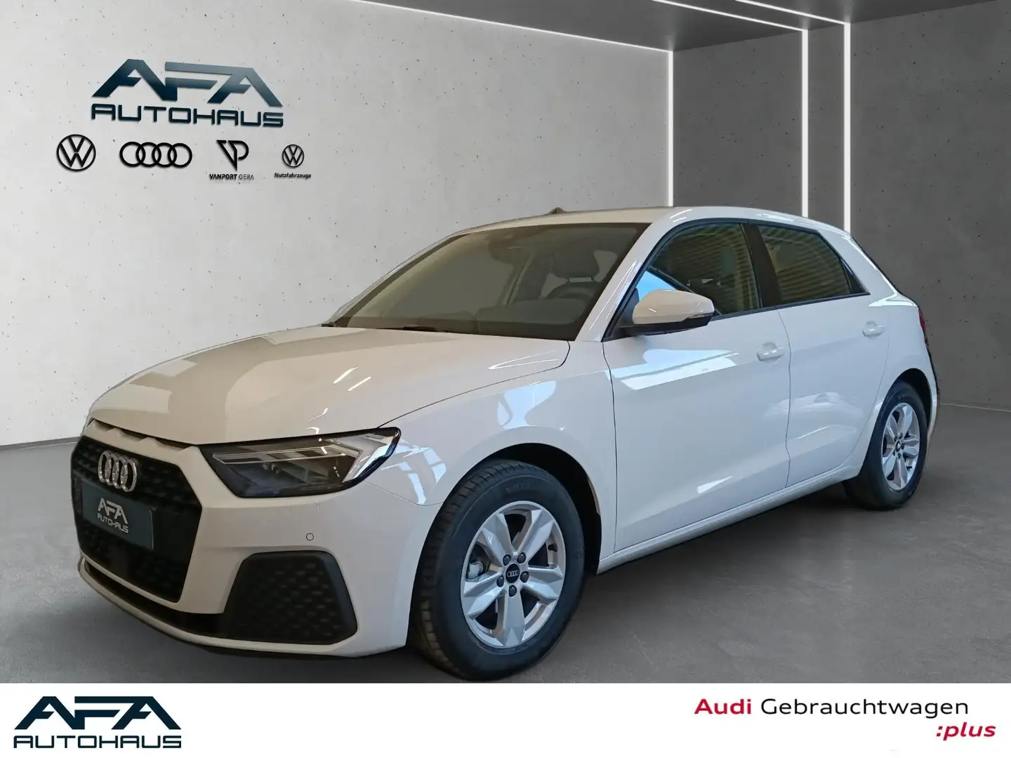 Audi A1 Sportback 1.0 TFSI S tronic LED*PDC*SHZ Weiß - 1
