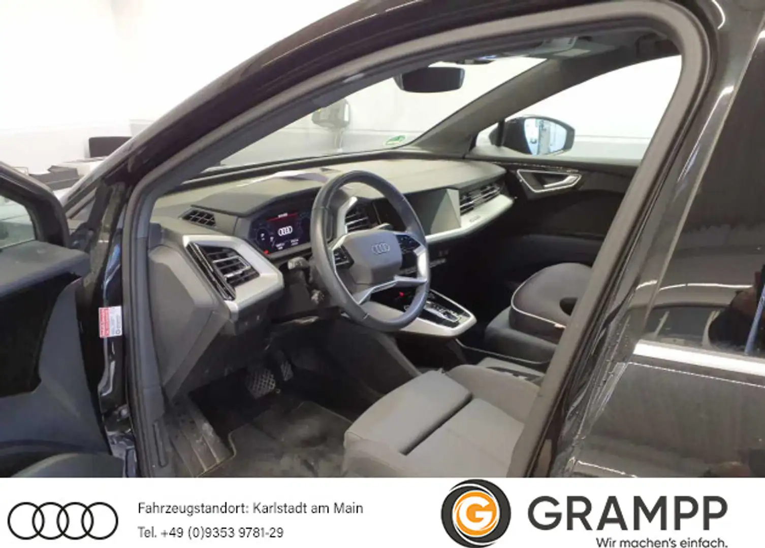 Audi Q4 e-tron 35 +S-LINE+VIRTUAL+KAMERA+LED+ASSISTS+ Schwarz - 1