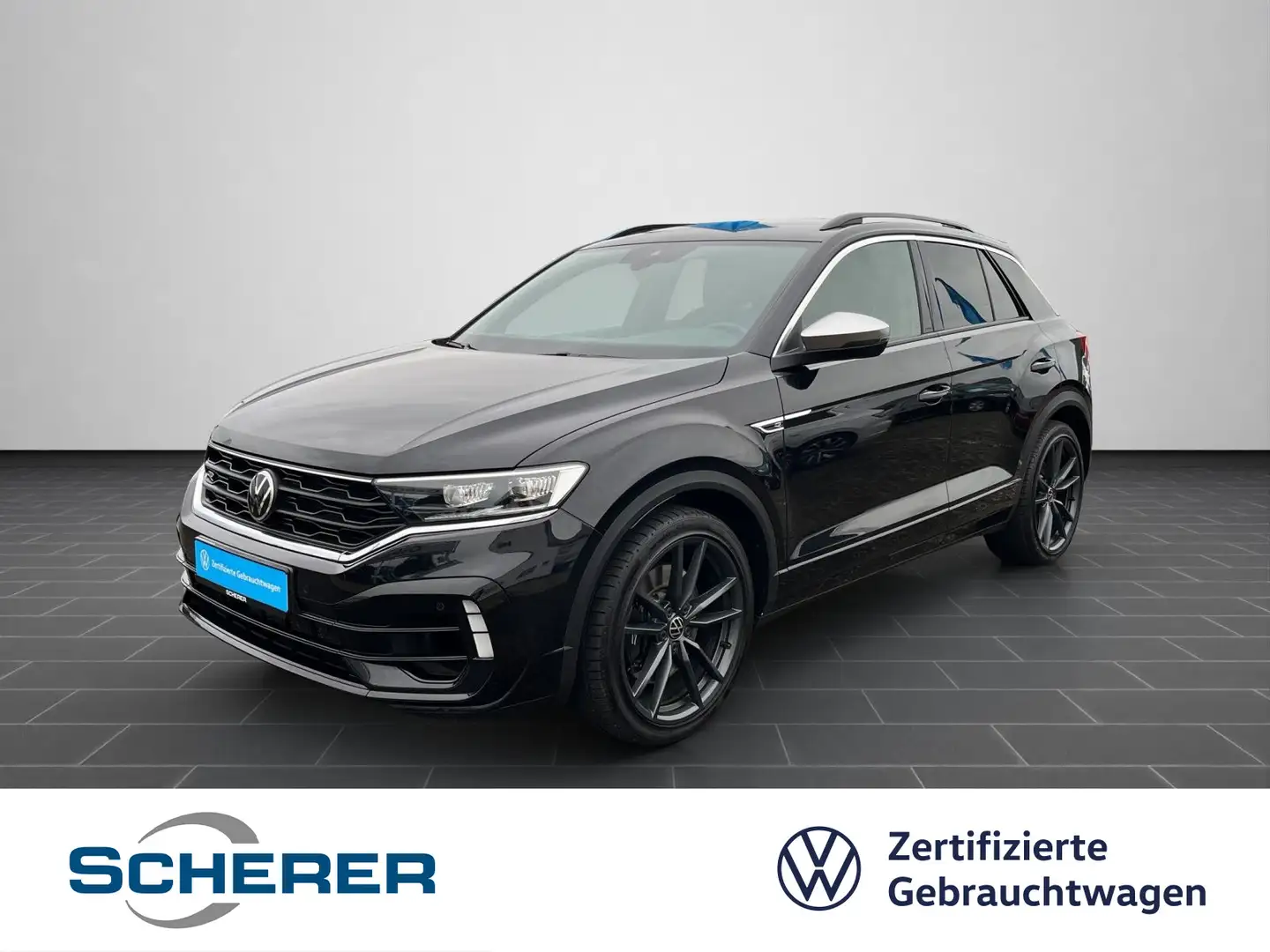 Volkswagen T-Roc 2.0 TSI *R* DSG 4MOTION ACC RFK App-Connec Schwarz - 1