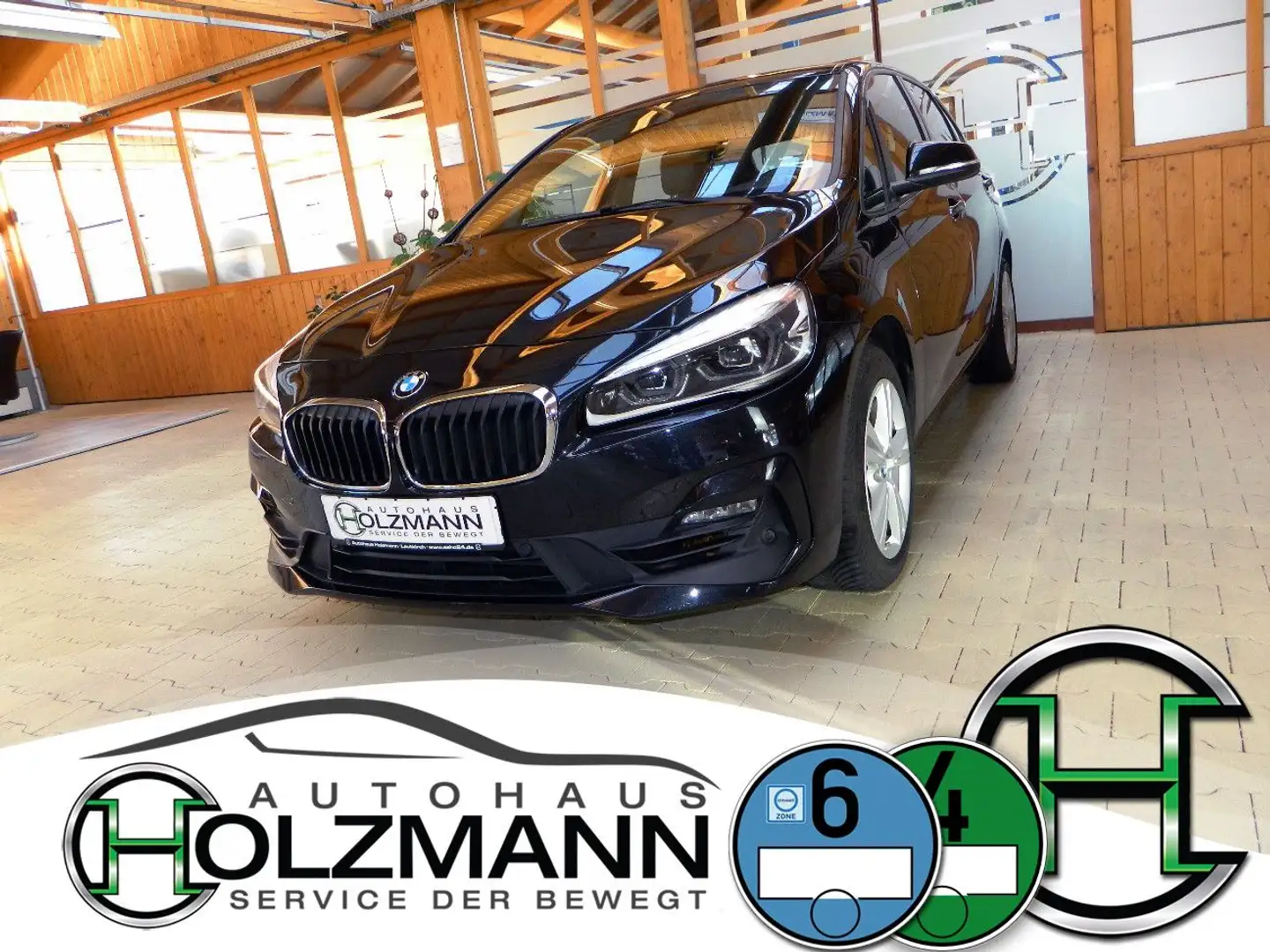 BMW 218 2er 218i Active Tourer Advantage/LED/LM/Keyless Noir - 1