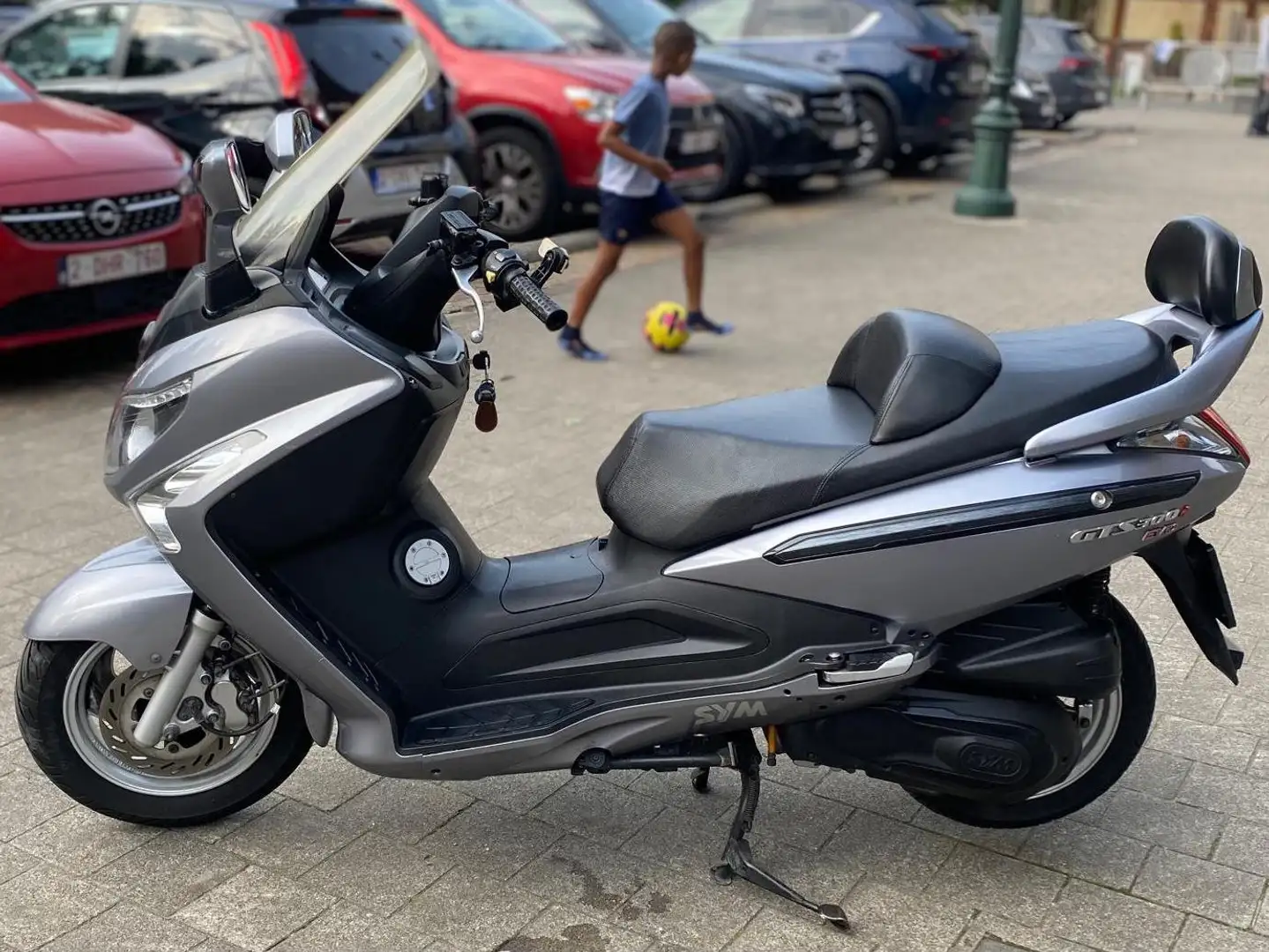 SYM Joymax 300 Argintiu - 2
