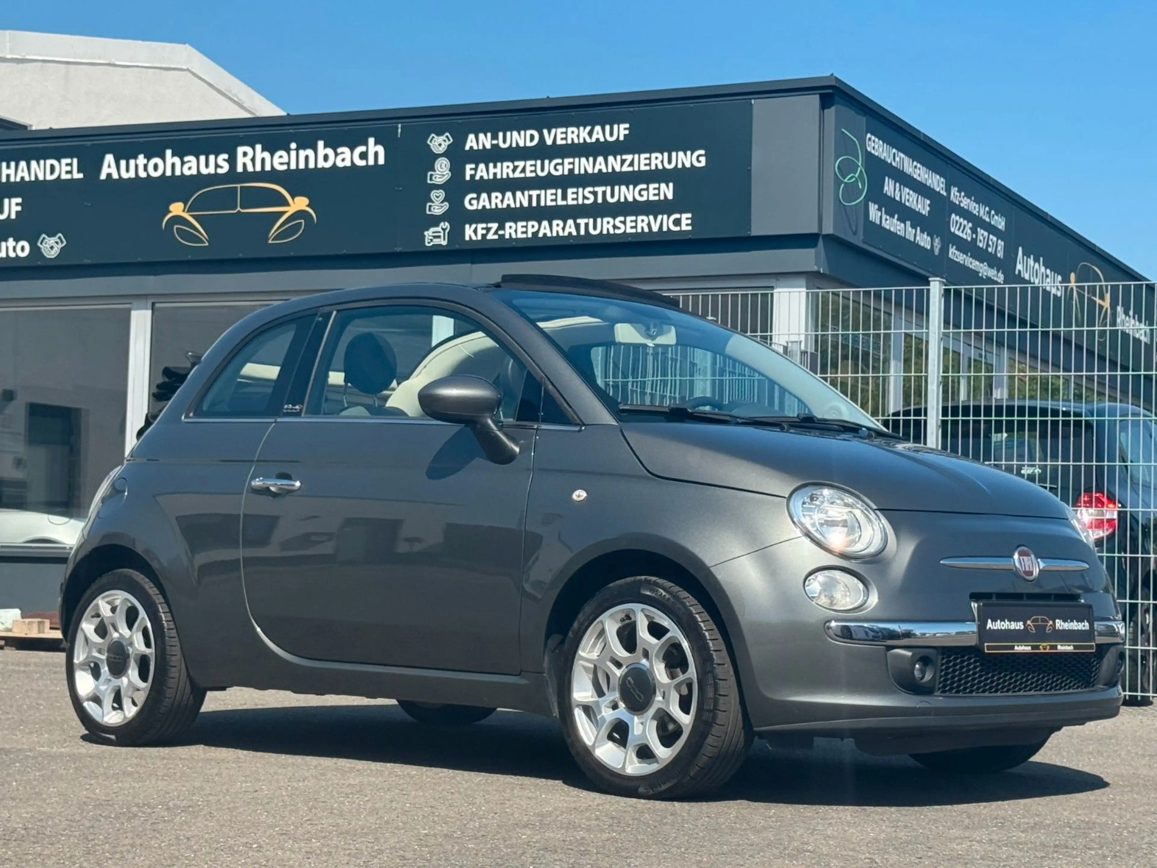 Fiat 500 CABRIO HU NEU/BREMSEN+AUSPUFF+STOSSDÄMPFER