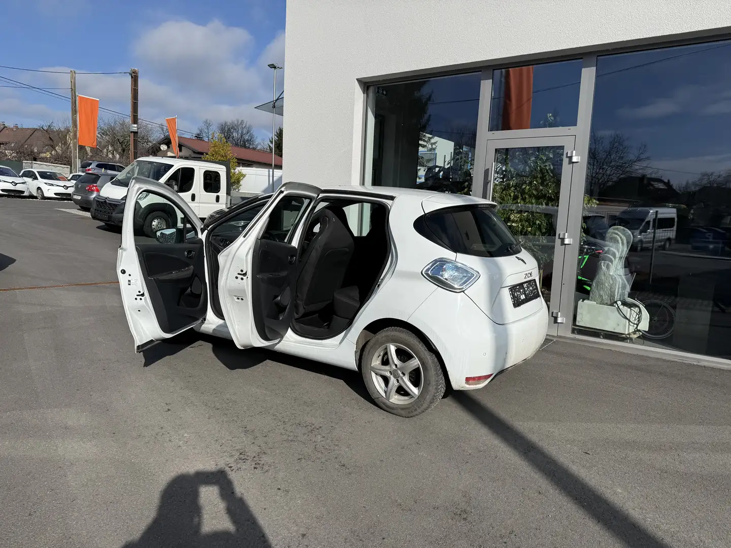Renault ZOE Zoe R90 41 kWh Intens Batteriemiete KFZ 5146 Blanc - 2
