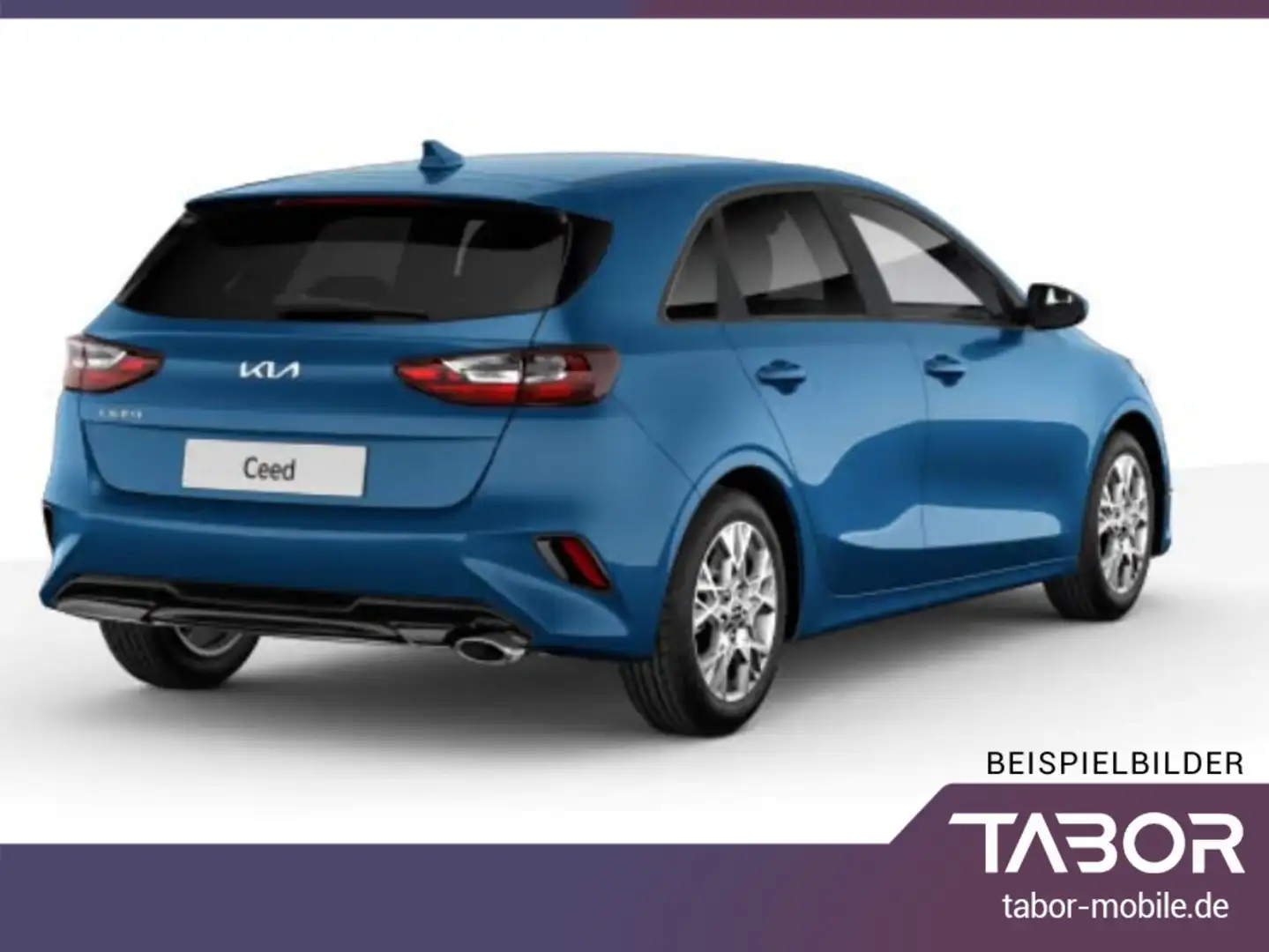 Kia Ceed / cee'd T-GDI 140 LED Klimaaut Nav SHZ Totwinkel LM Blauw - 2