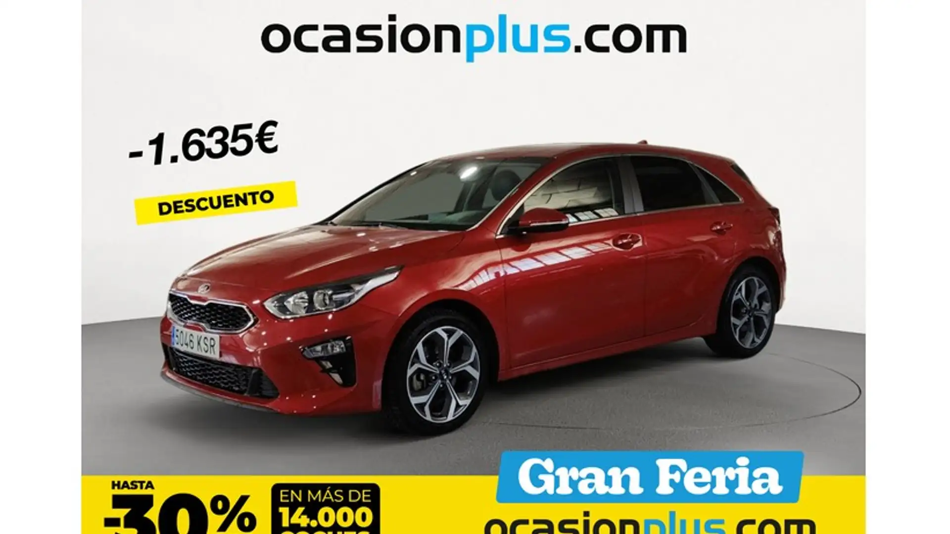 Kia Ceed / cee'd 1.0 T-GDI Eco-Dynamics Tech 120 Rojo - 1