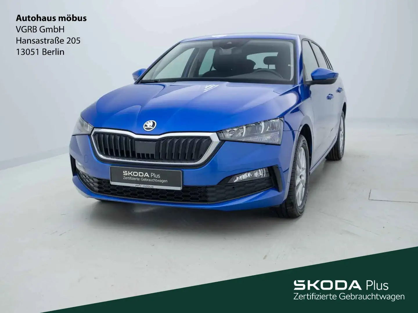 Skoda Scala 1.0 TSI Ambition*APP*LED*MFL*SHZ*GRA*SHZ* Blau - 2