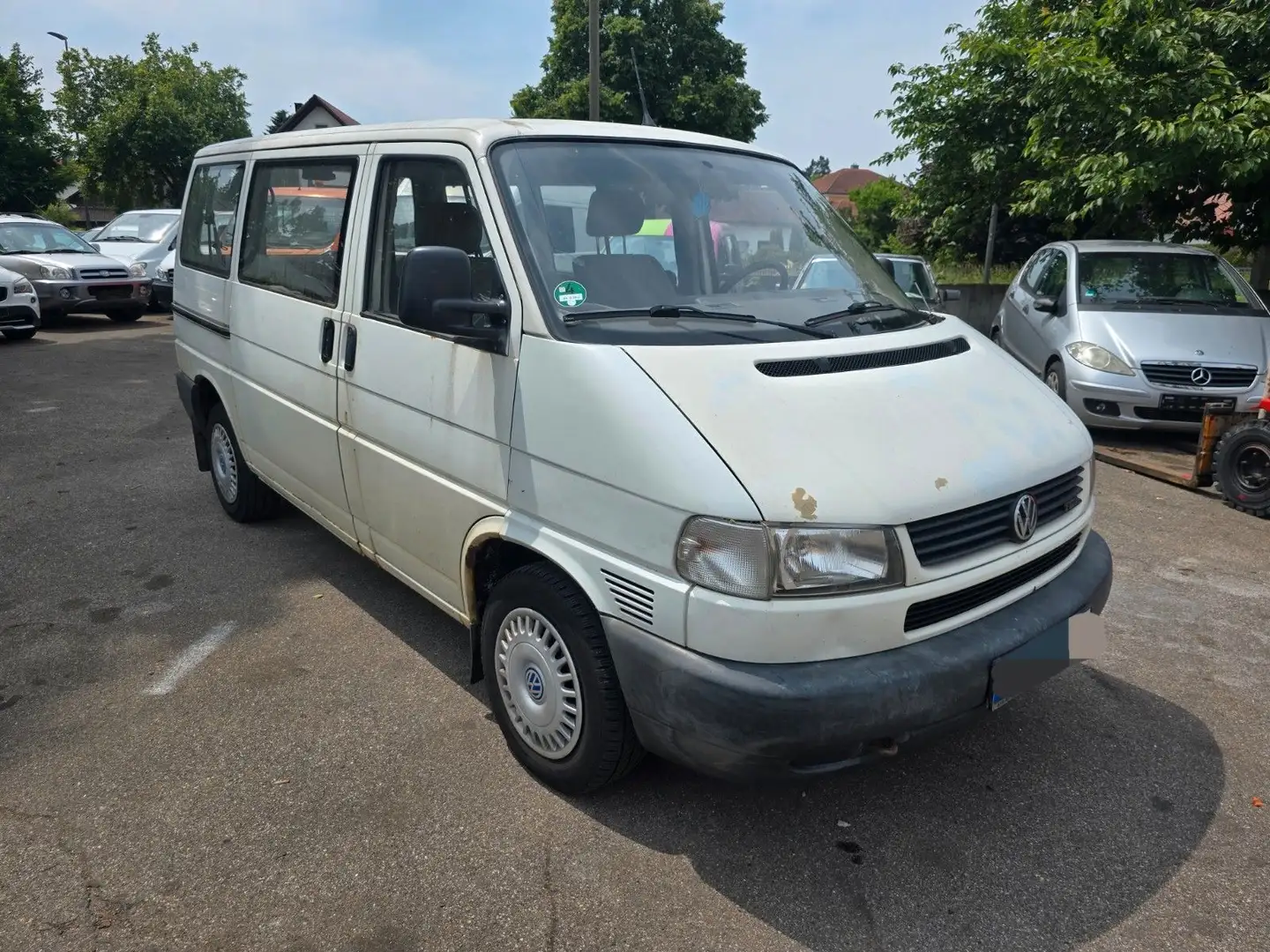 Volkswagen T4 Caravelle 2.5 TDI Kat Білий - 1