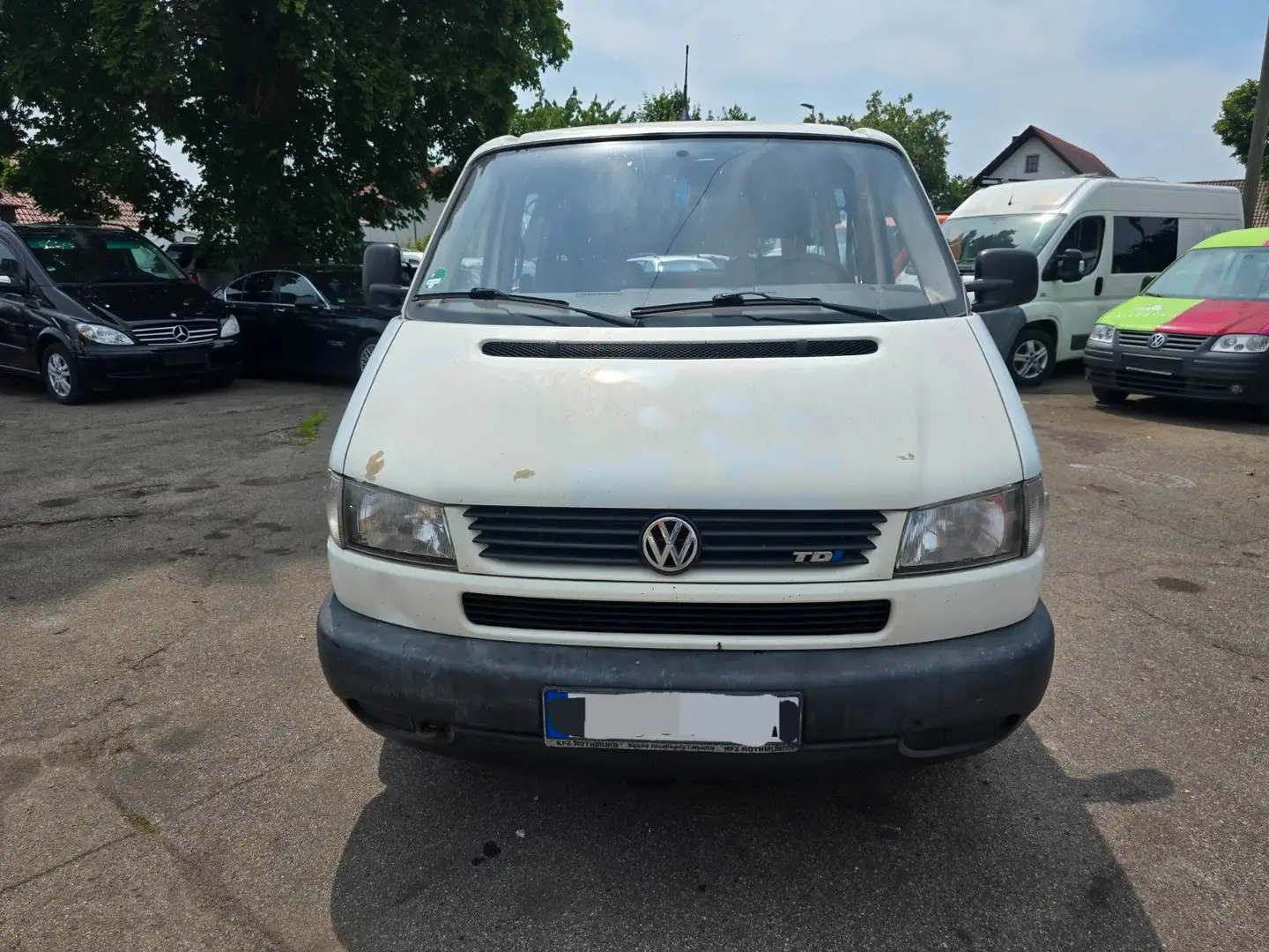 Volkswagen T4 Caravelle 2.5 TDI Kat Білий - 2