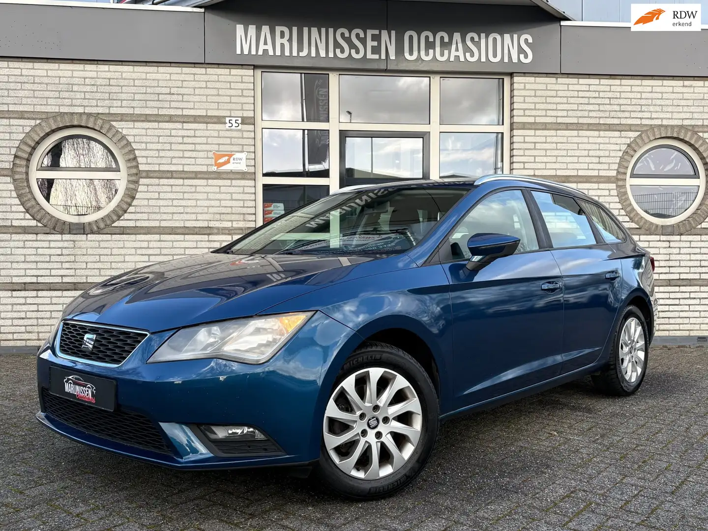 SEAT Leon ST 1.4 TSI Style |Cruise,Navi,ElekPakket| Blau - 1