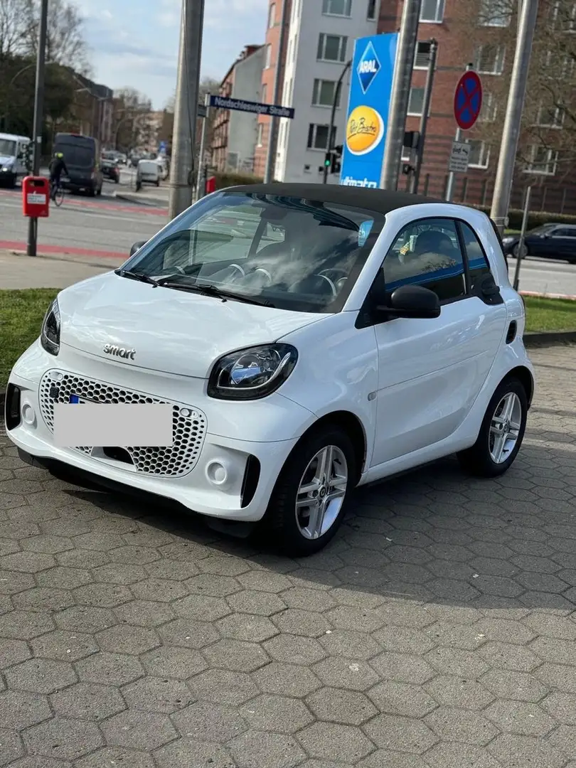 smart forTwo coupé electric drive 60 kW passion Blanc - 2