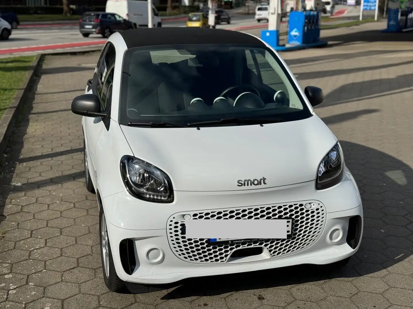 smart forTwo coupé electric drive 60 kW passion Blanc - 1