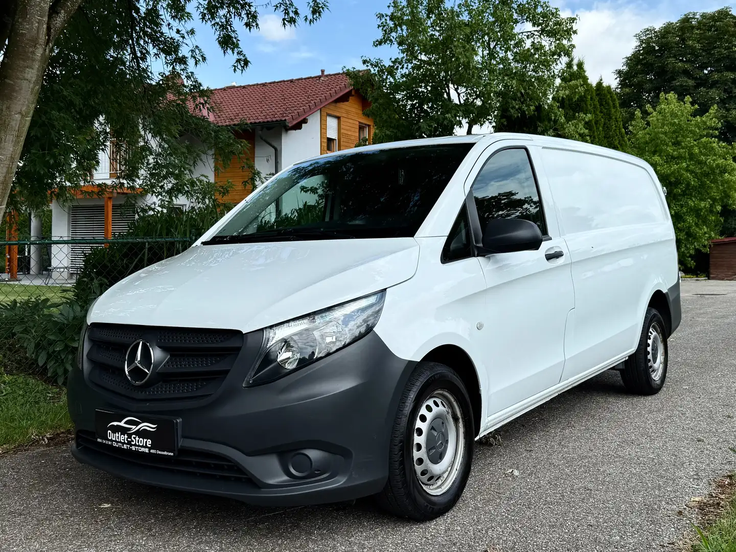 Mercedes-Benz Vito 110 CDI FWD lang*1.Besitz*Klima*Pickerl NEU*TOP* Blanc - 1