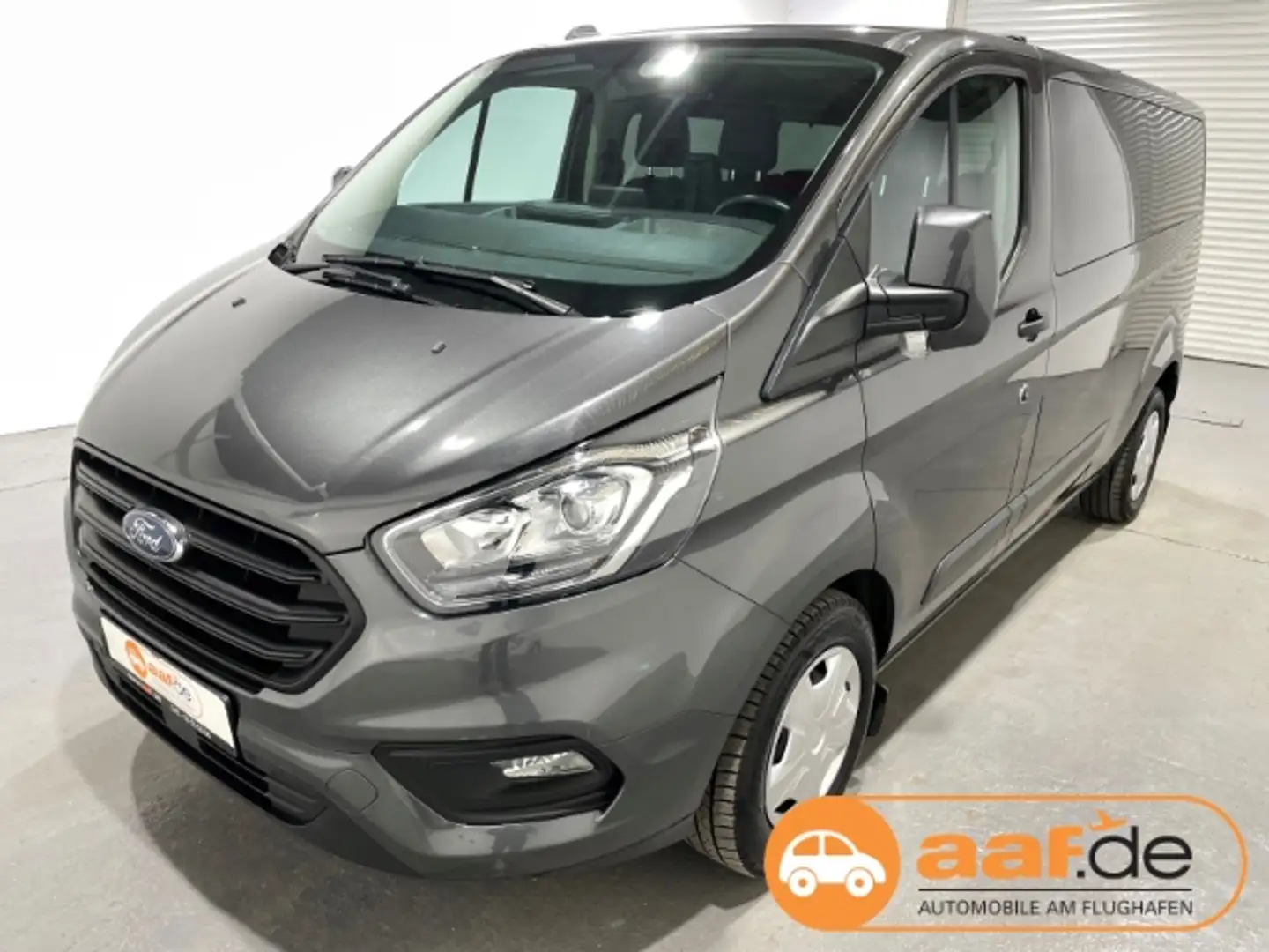 Ford Transit Custom 2.0 TDCi L2 Trend Automatik EU6d-T 9-Sitzer Grau - 1