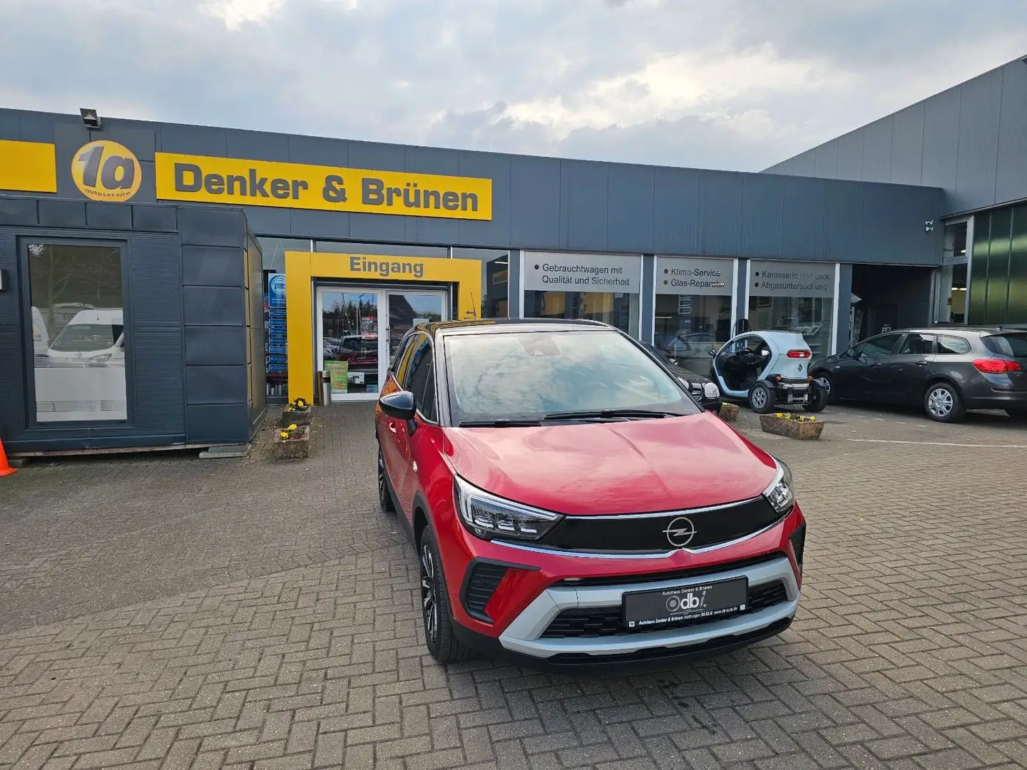 Opel Crossland X 1,2 Elegance Navi*LED*RfK*PDC Rojo - 1