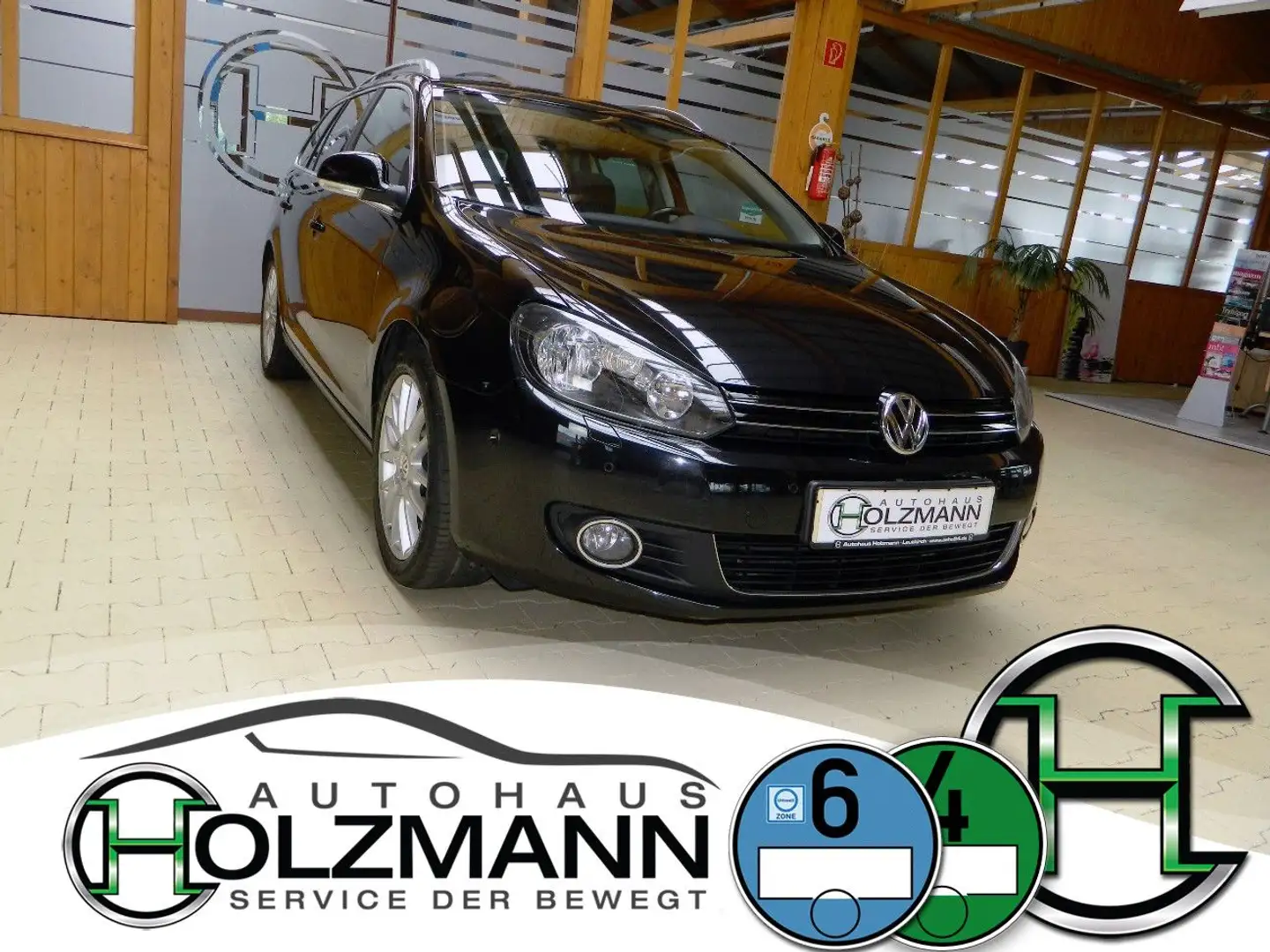 Volkswagen Golf VI Variant 1.4 TSI DSG Style/Navi/AHK/Pano. Noir - 2