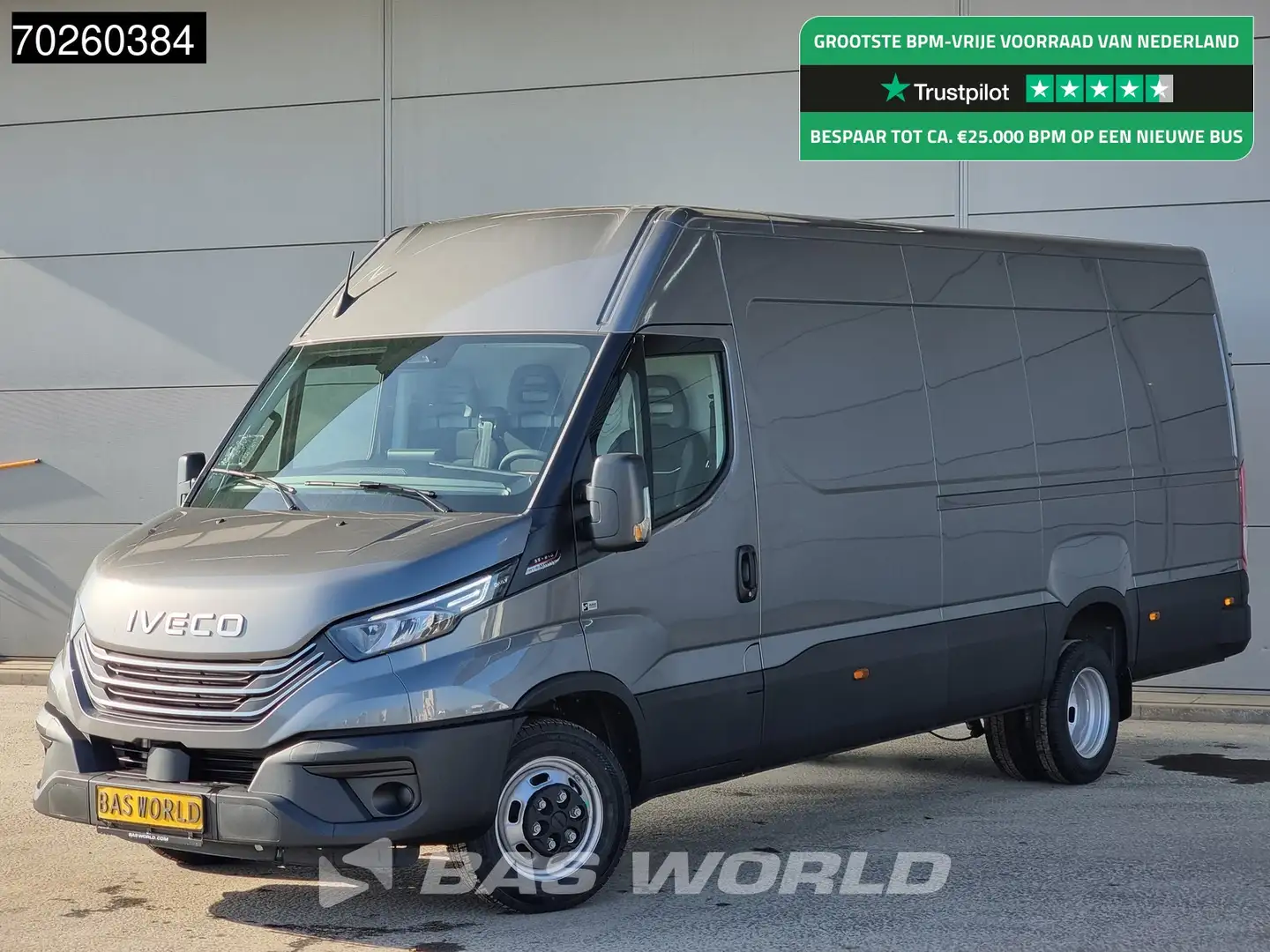 Iveco Daily 35C21 210PK 3.0L Automaat 2025 model L3H2 Dubbellu Zilver - 1