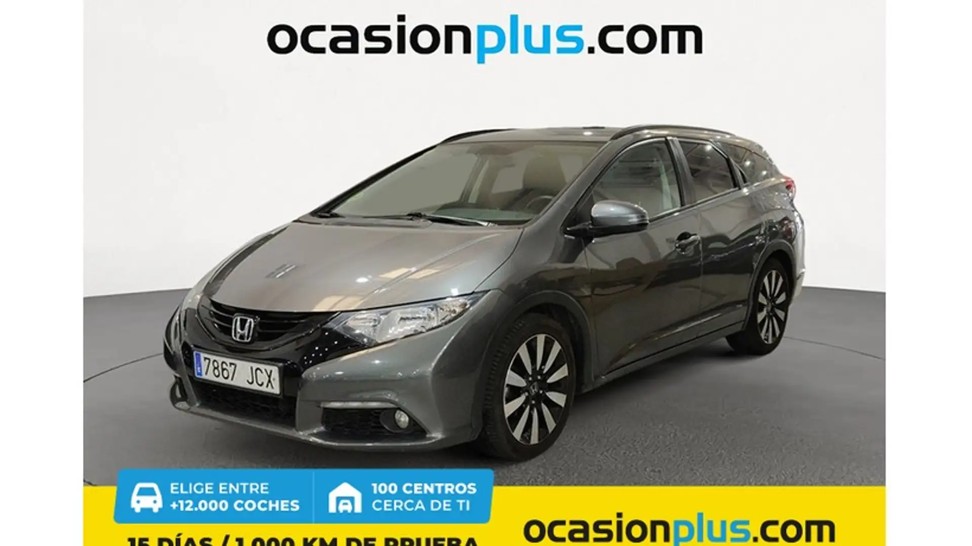 Honda Civic Tourer 1.6i-DTEC Sport Gris - 1