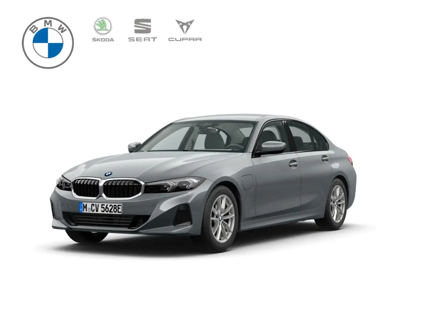 BMW 320 e Limousine Aut. DRIV.ASS.+KOMFORT+SHZG+PDC+DAB+LE Grau - 1