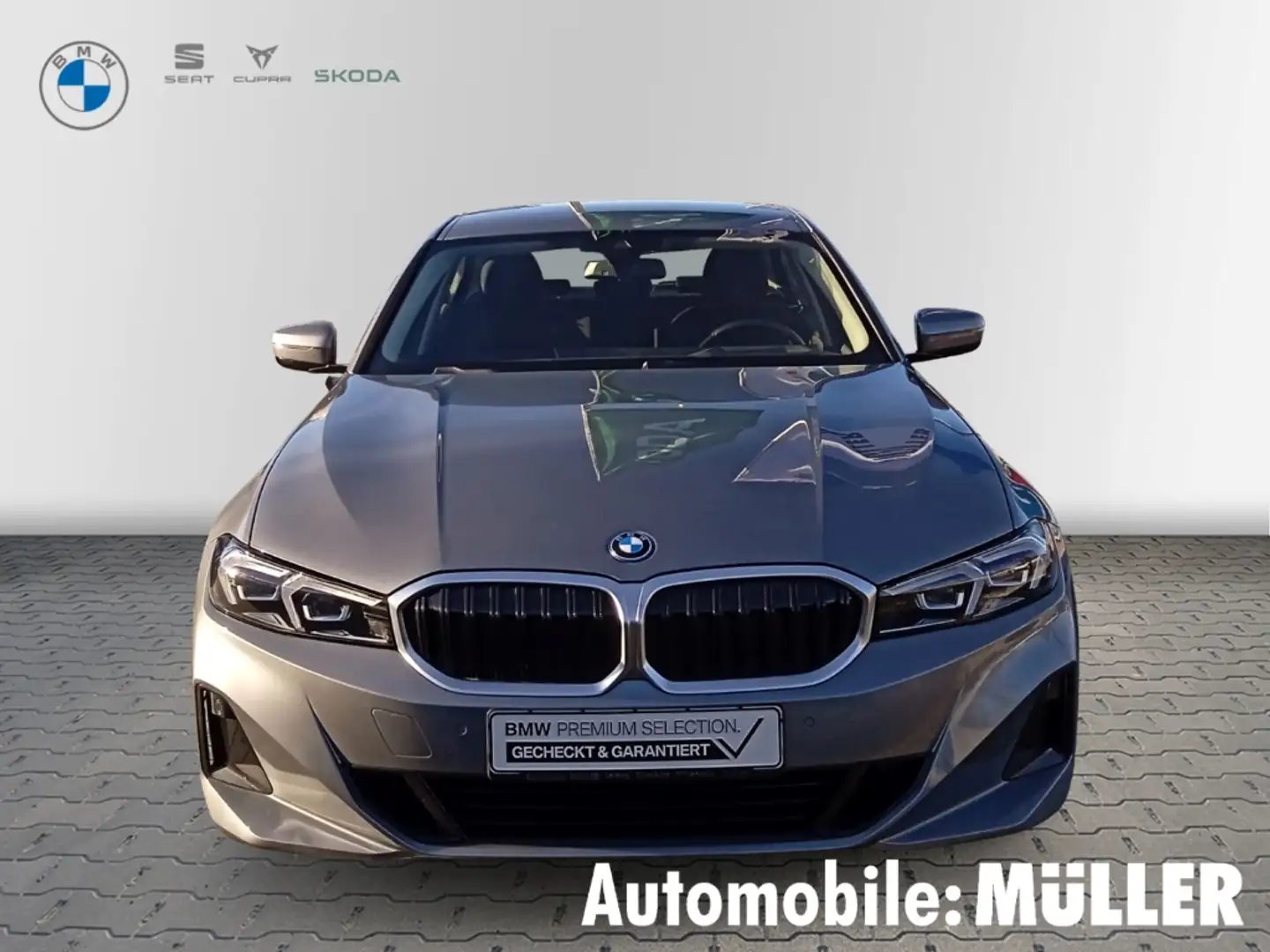 BMW 320 e Limousine Aut. DRIV.ASS.+KOMFORT+SHZG+PDC+DAB+LE Grau - 2