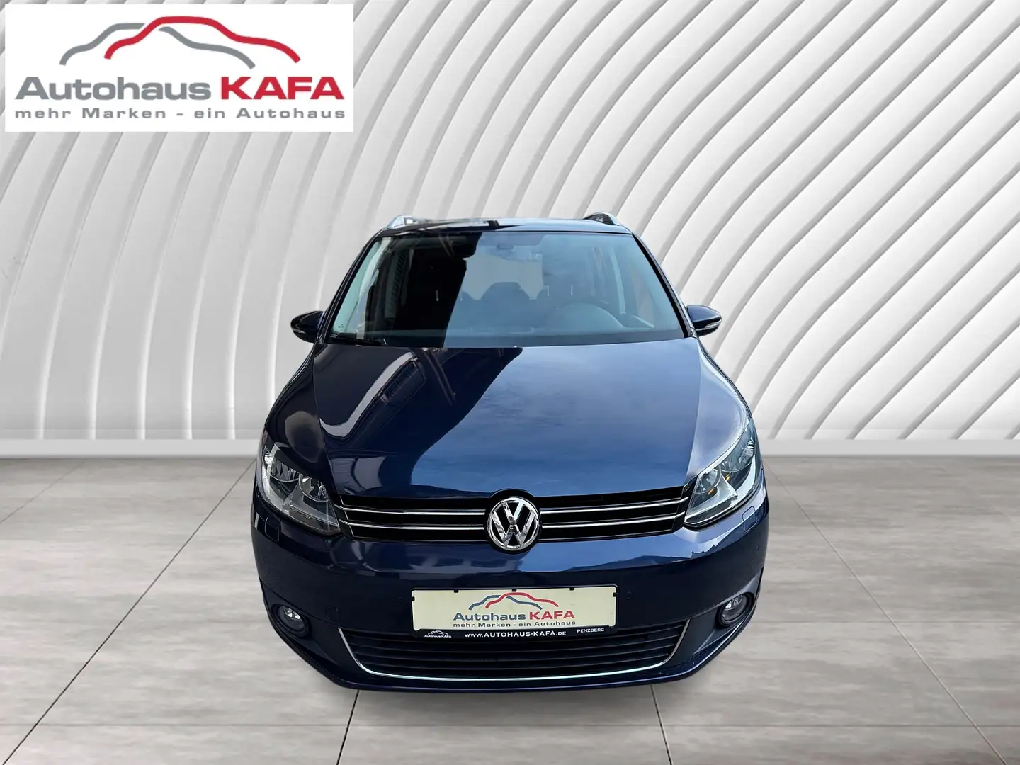 Volkswagen Touran Cup **1.HAND/AHK** Синій - 1