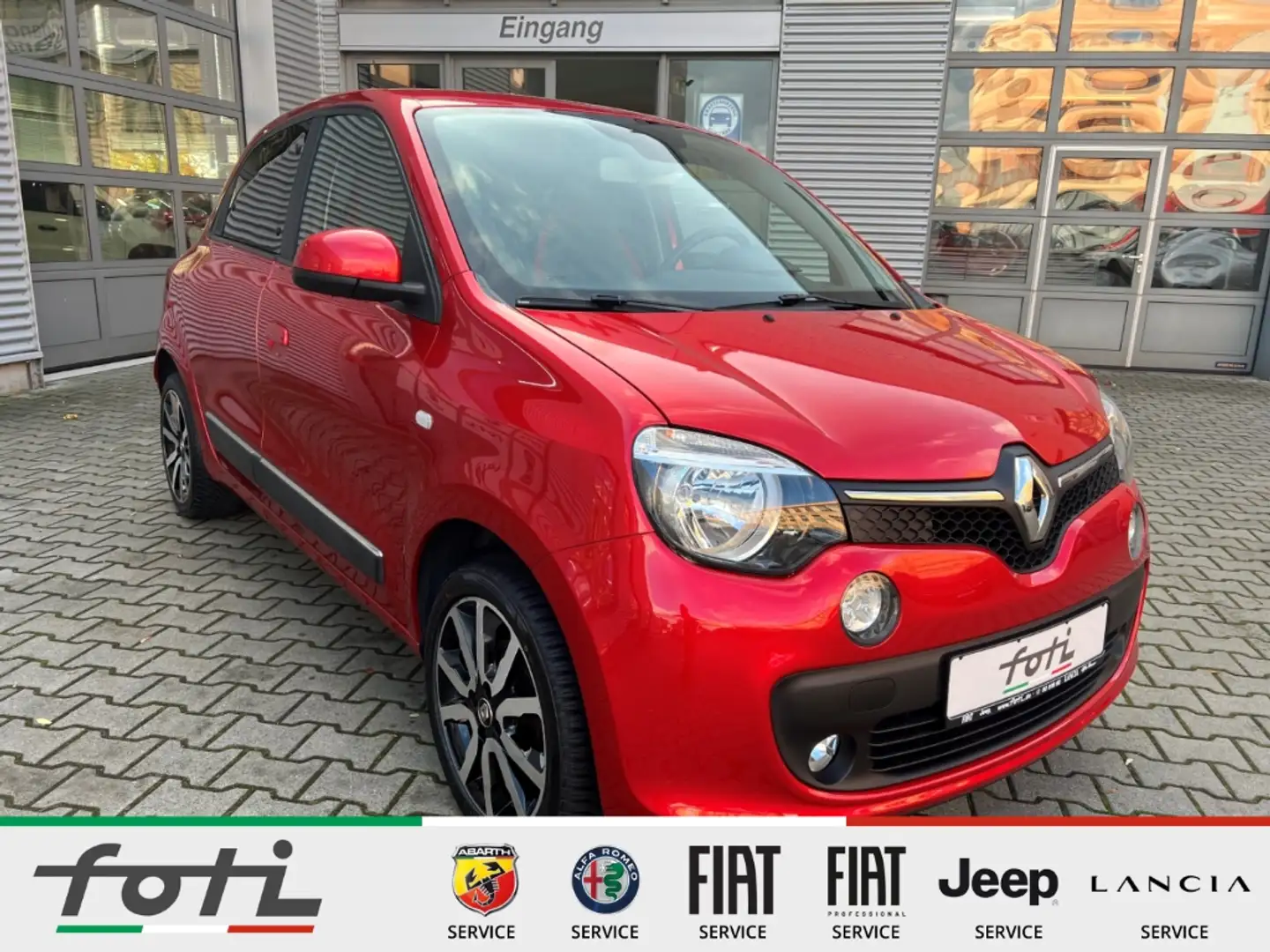 Renault Twingo Chic 1.0 70PS Klima LM PDC Allwetterreifen Rot - 1