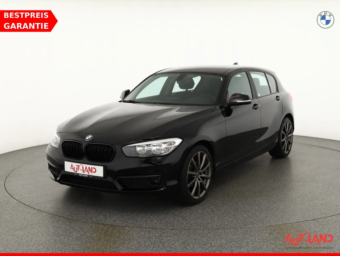 BMW 118 118i Klimaaut. Sitzheizung Tempo PDC Bluetooth Negro - 1