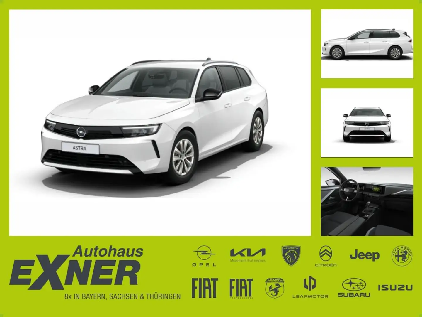 Opel Astra ST EDITION | ALLWETTERREIFEN | KURZFRISTIG VERFÜBA Weiß - 1