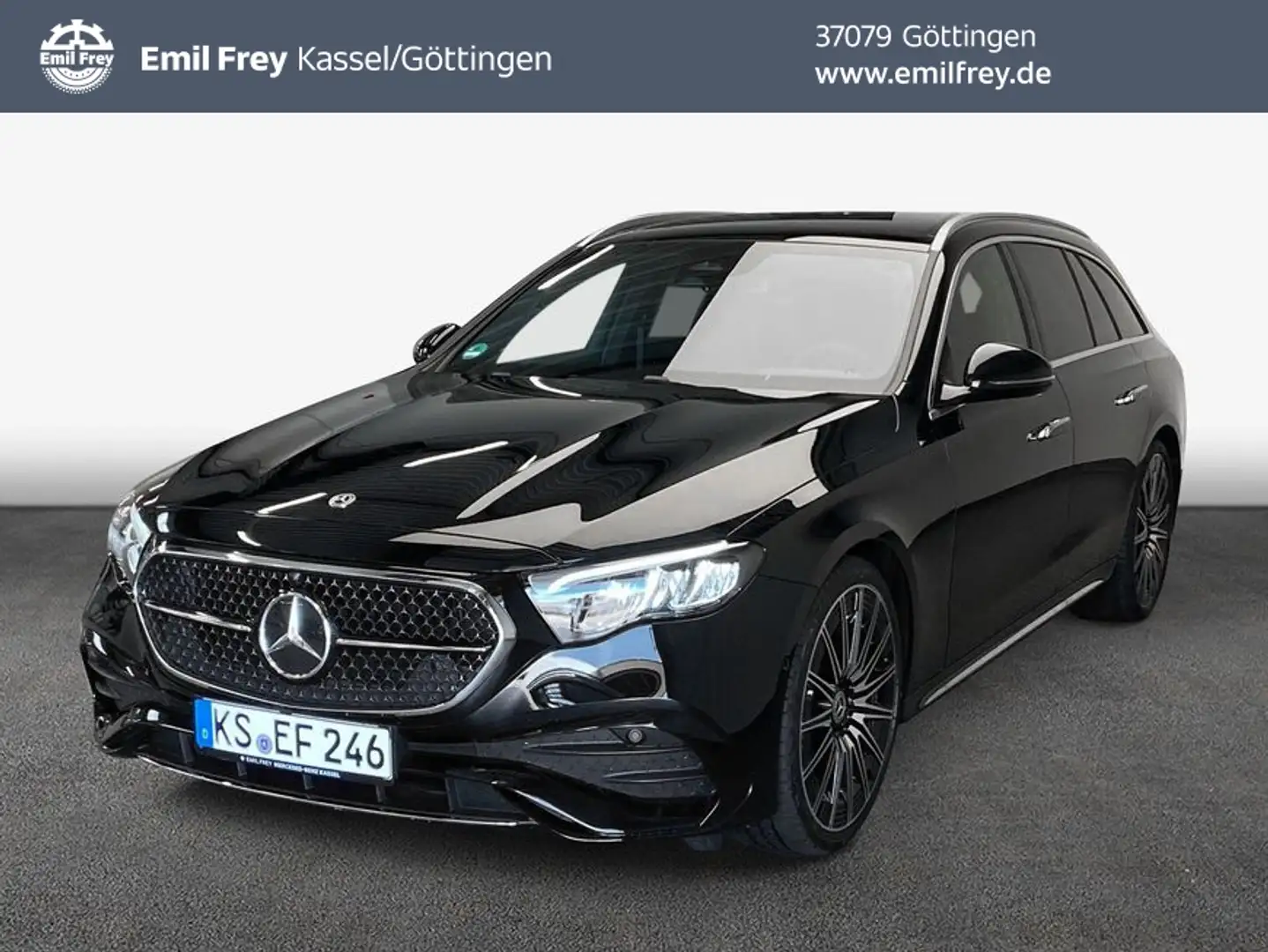Mercedes-Benz E 200 E-Klasse Schwarz - 1