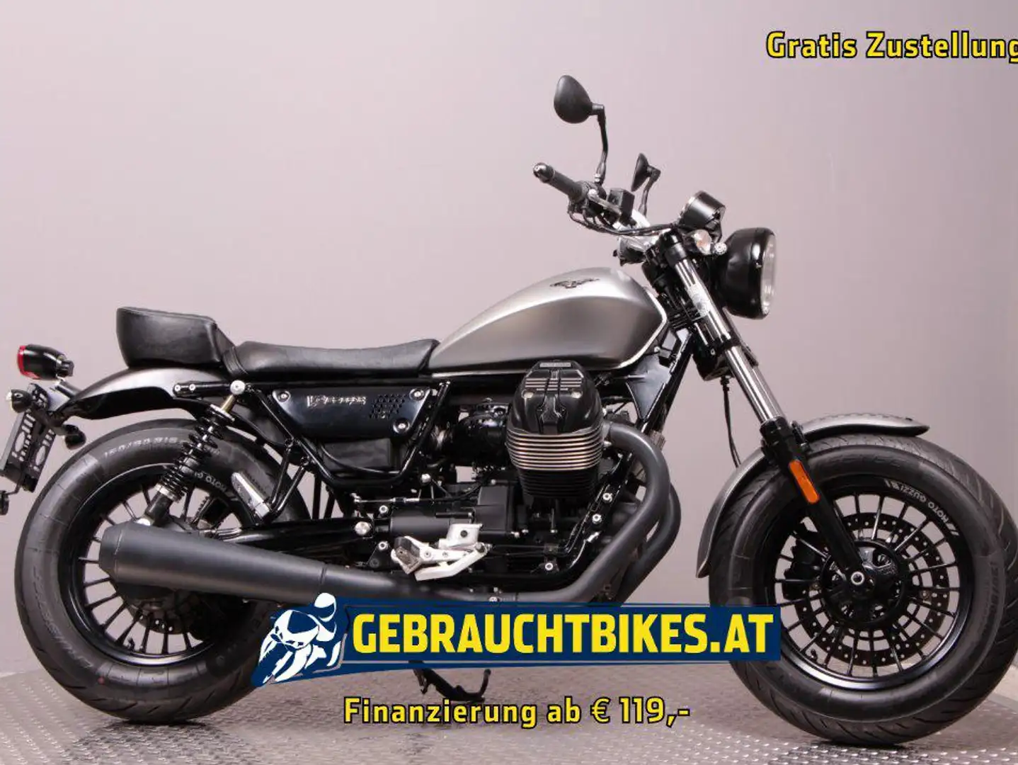 Moto Guzzi V 9 Bobber ABS, mit Garantie, Teilzahlung möglich! siva - 1