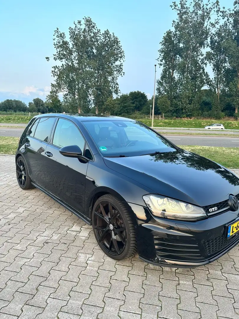 Volkswagen Golf 2.0 TDI GTD Zwart - 2