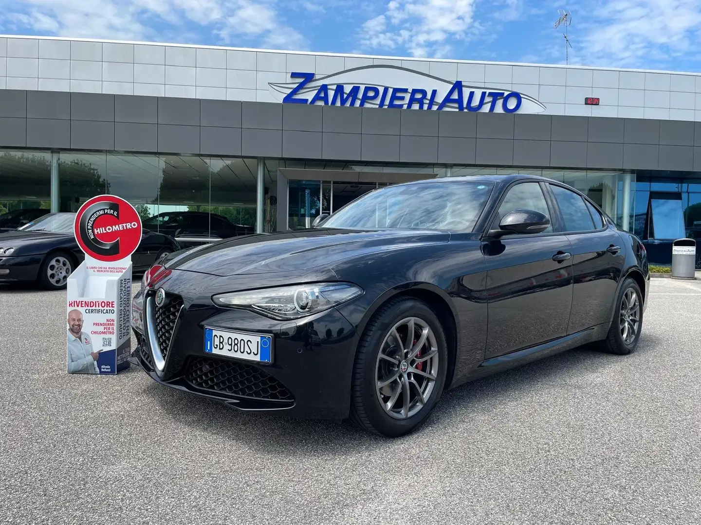 Alfa Romeo Giulia Giulia 2020 2.2 t 160cv auto "NAVI+17"+XENO+PELLE" Nero - 1