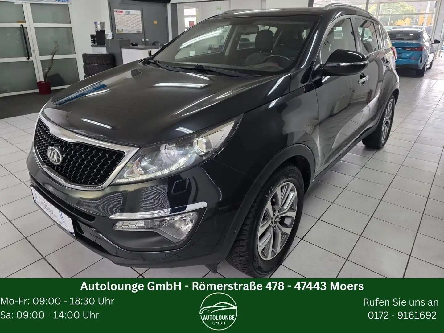 Kia Sportage Spirit 2WD*KAMERA*PANO*4xSHZ*NAVI*AHK* Schwarz - 1