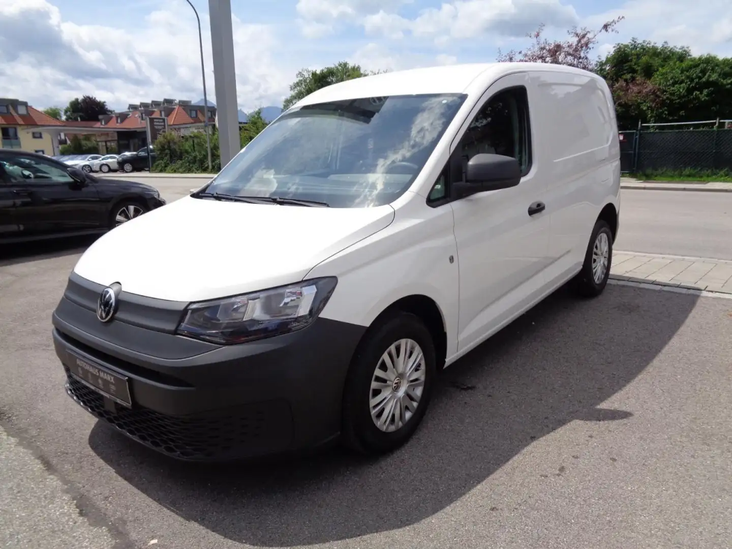 Volkswagen Caddy Cargo 2,0 TDI (PDC+Klima+Navi) Klima Navi Blanc - 2