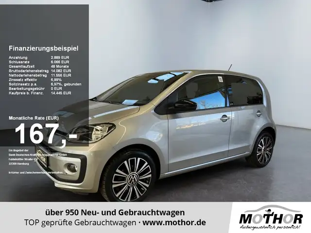 Volkswagen up! Active 1.0 Facelift PDC Alu Bluetooth