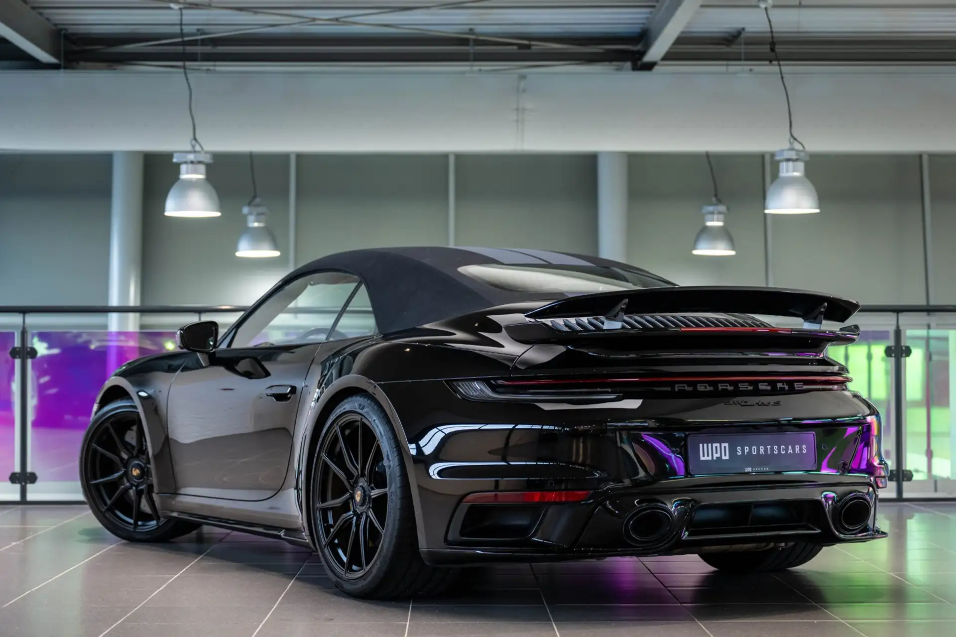 포르쉐 911 Turbo S Cabriolet 2023 검정 사진 5