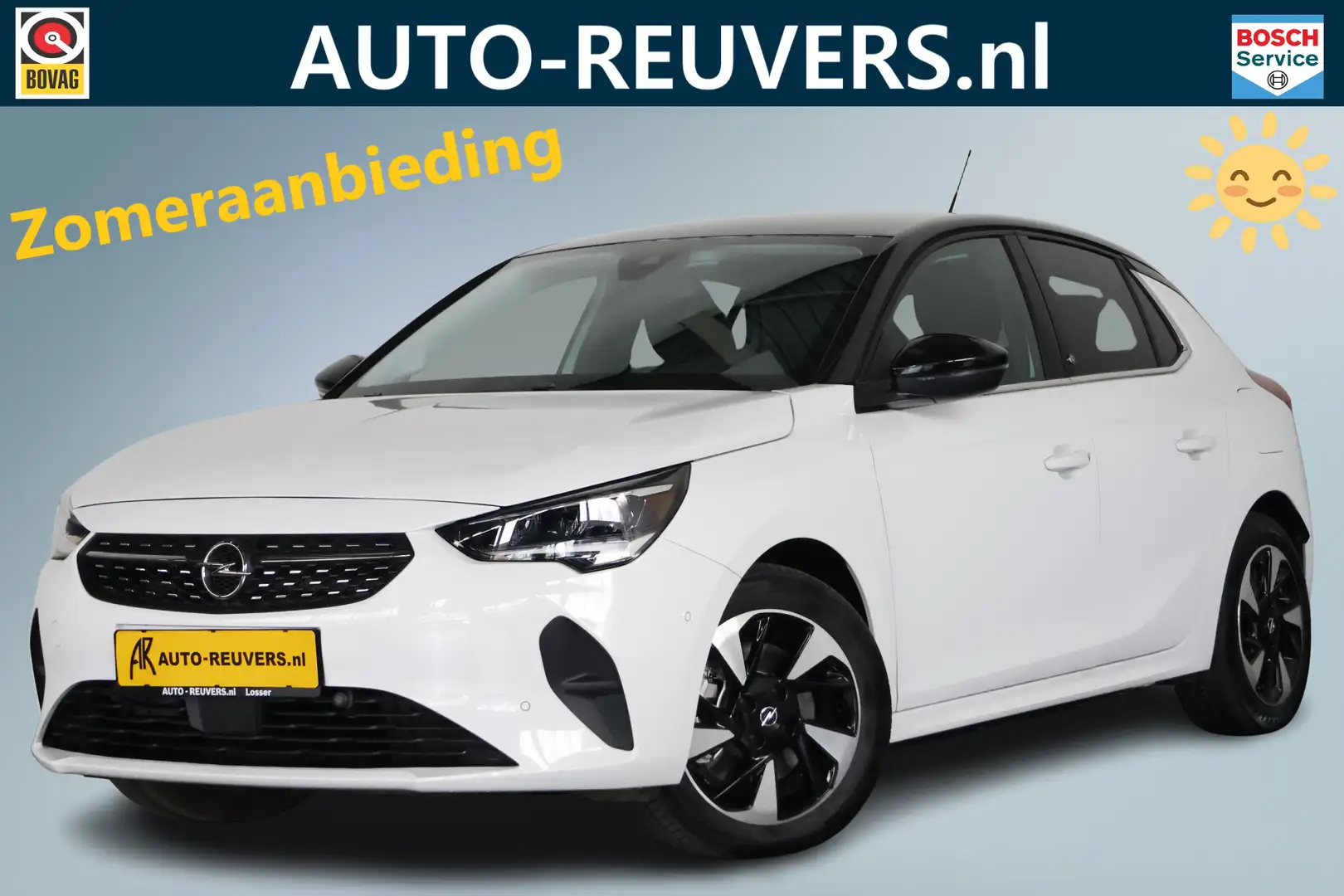 Opel Corsa-e Electric Elegance 50 kWh / LED / CarPlay / Clima / Wit - 1